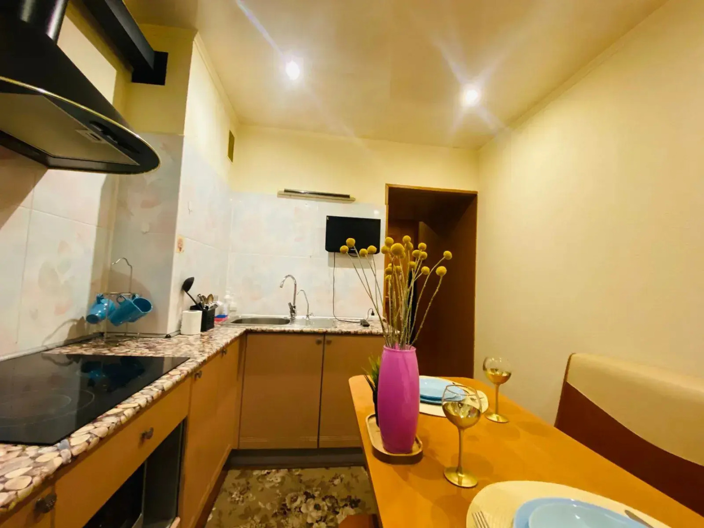 Апартаменты с 1 комнатой с красивым видом на Мурманск (КВАРТИРА51)