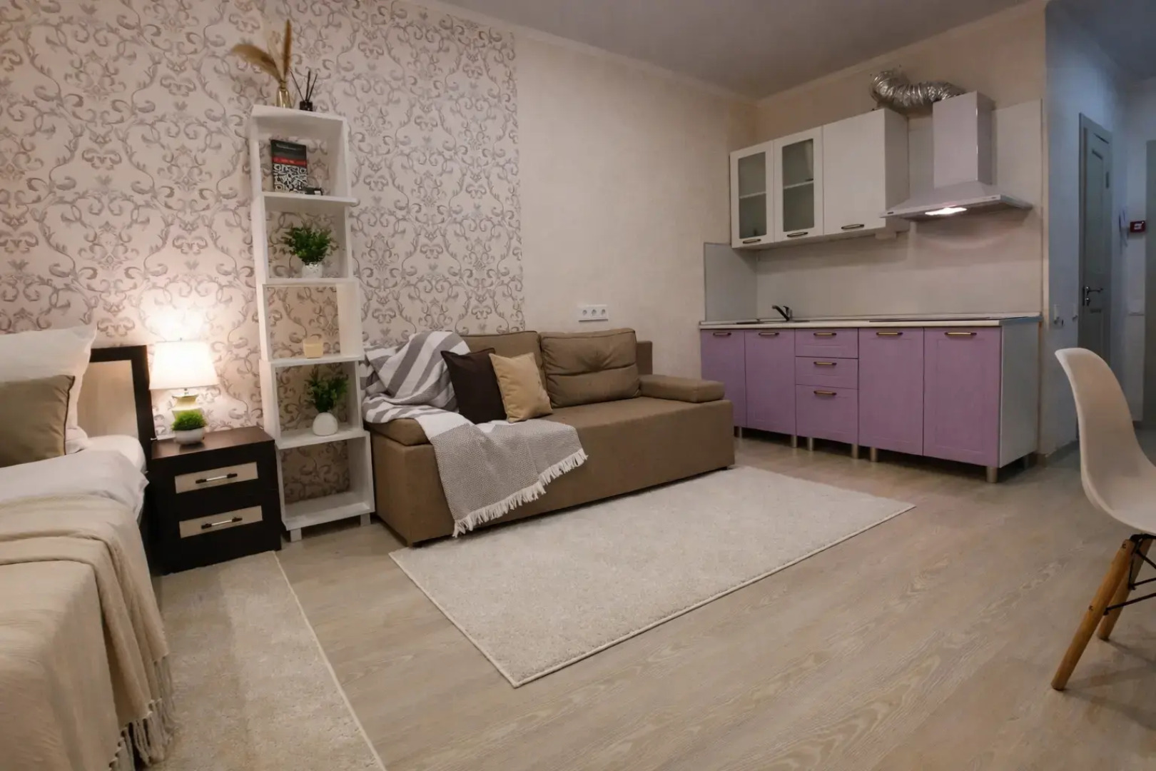 Квартира Студия с Выходом на Новую Набережную