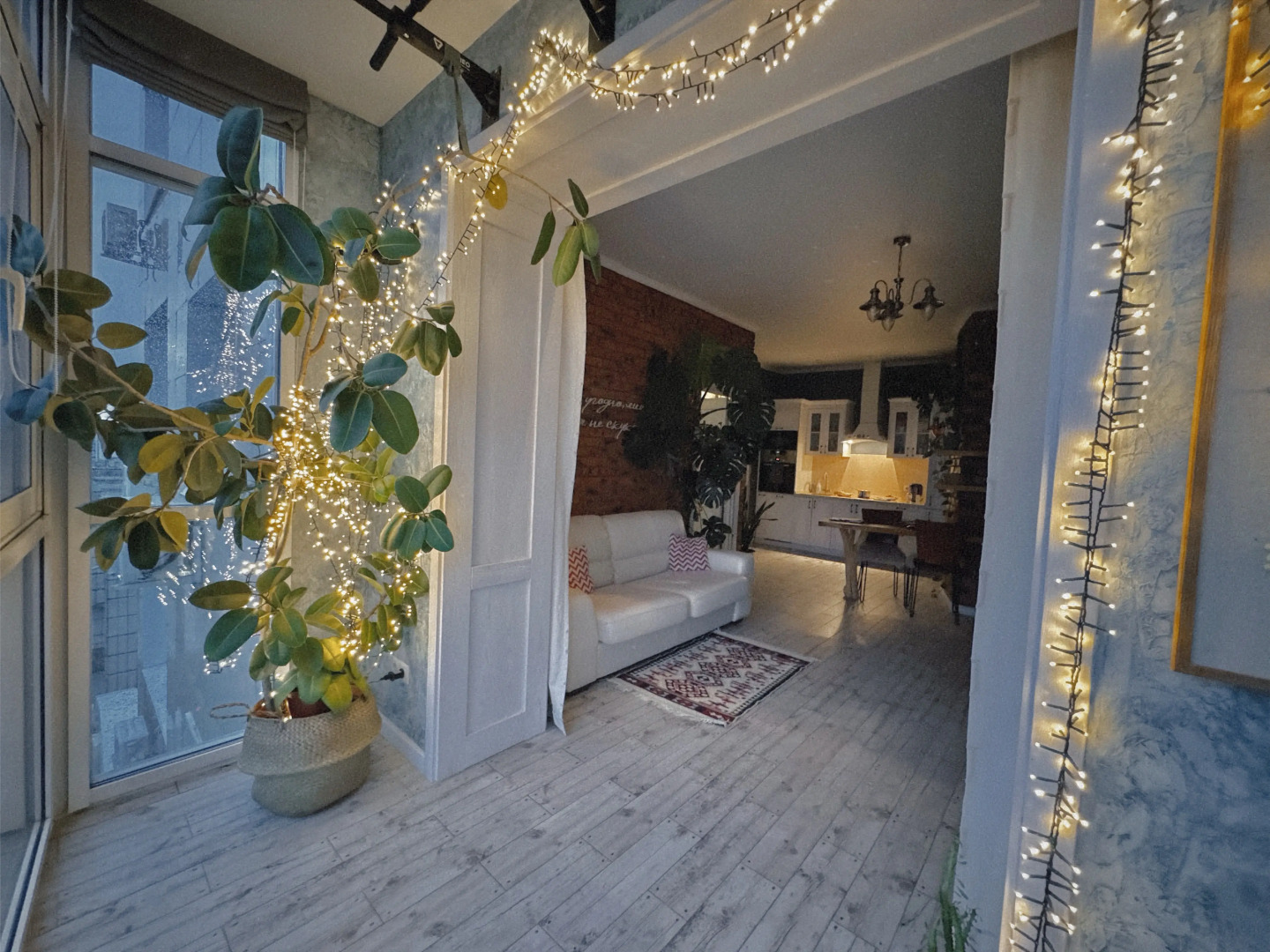 Квартира видовая с камином