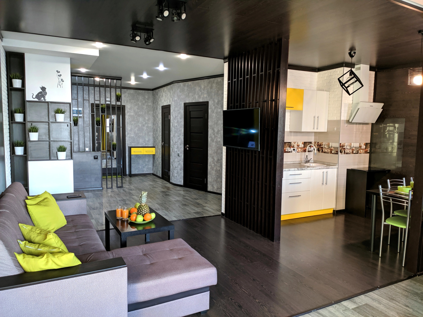 Квартира Просторные апартаменты с террасой