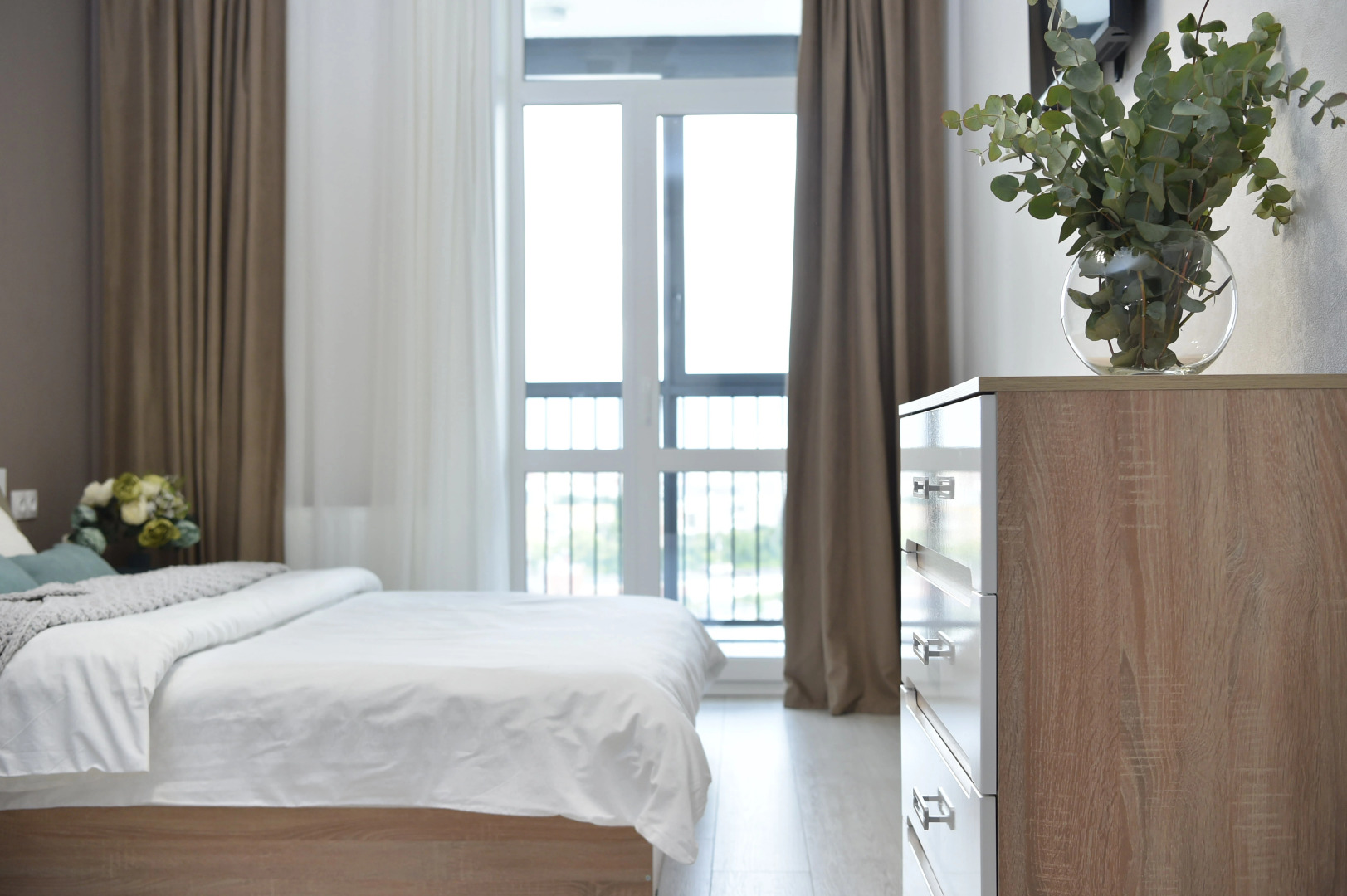 Апартаменты ApartHause с красивым видом на город с 24 этажа