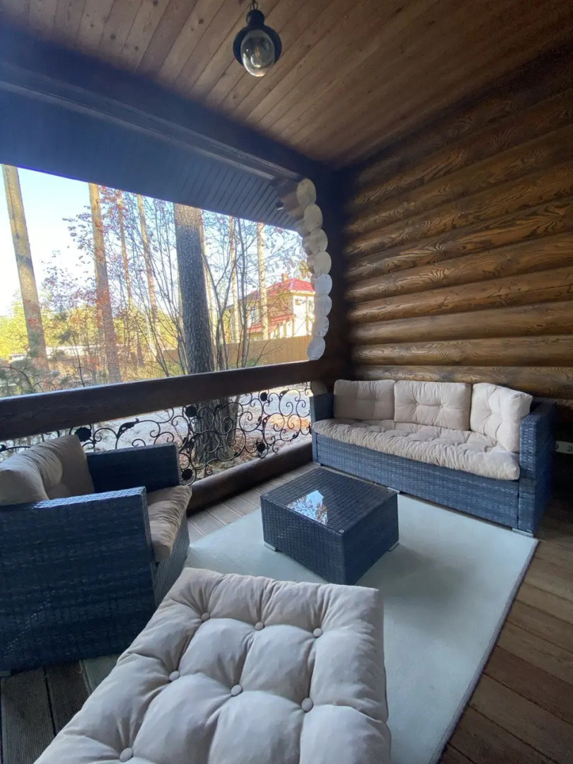 Частный Дом Избушка в Соснах с Бассейном и Хамамом