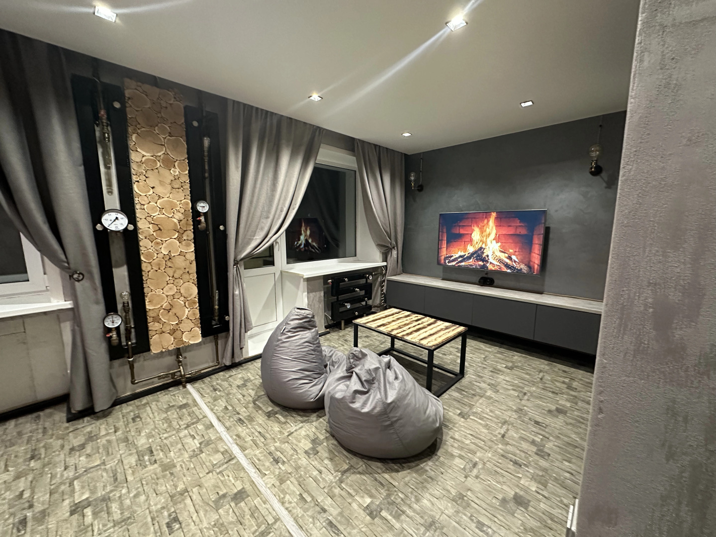 Квартира 1-комнатная квартира в стиле лофт