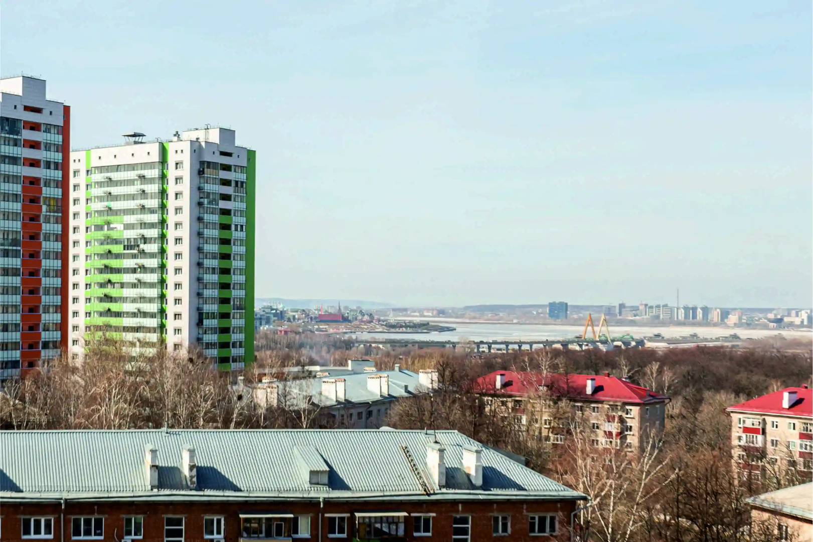 Квартира с красивым видом на город ЖК Уникум Новаторов 8а
