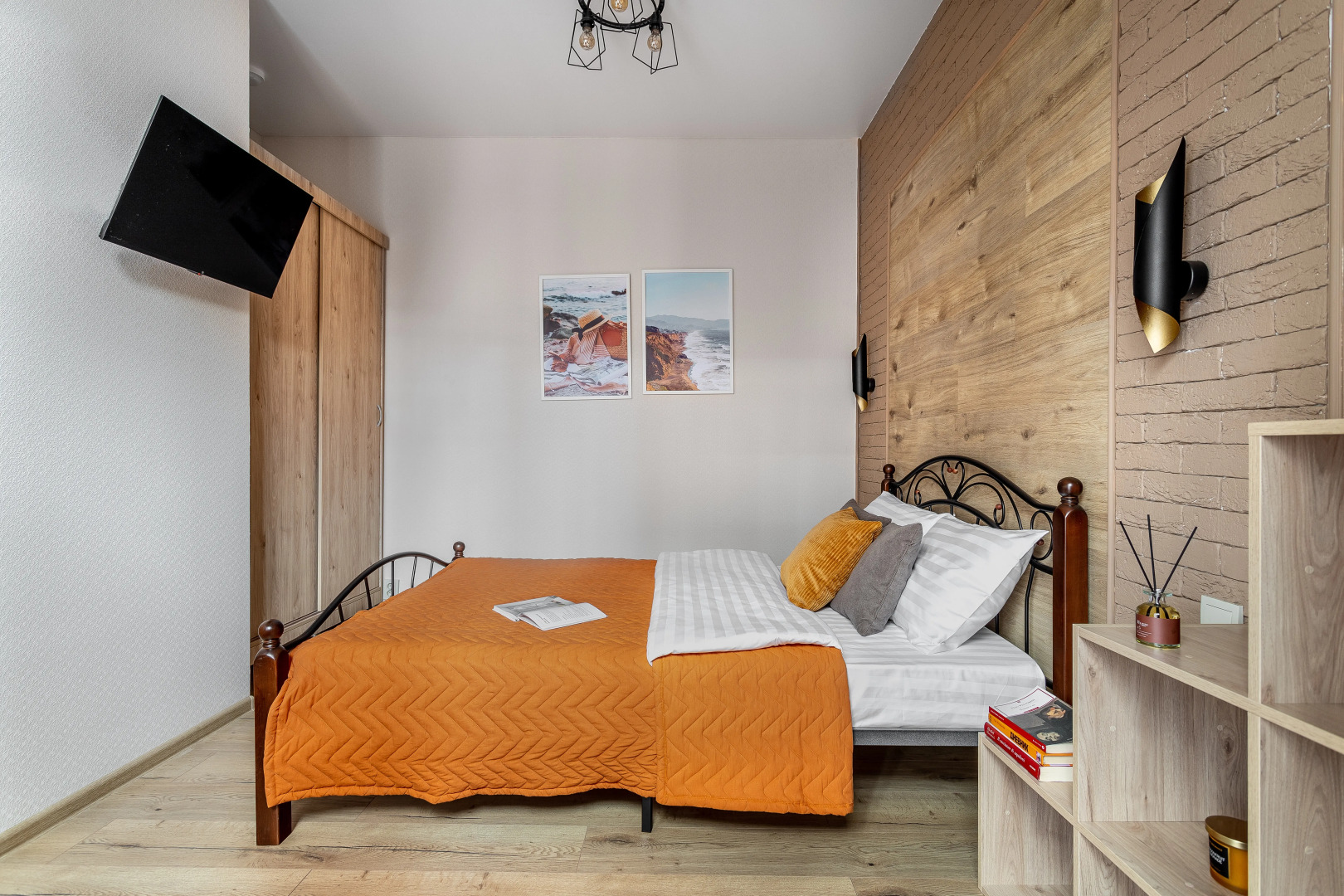 Апартаменты Двухэтажные в Стиле Гранж от Home Group apartments