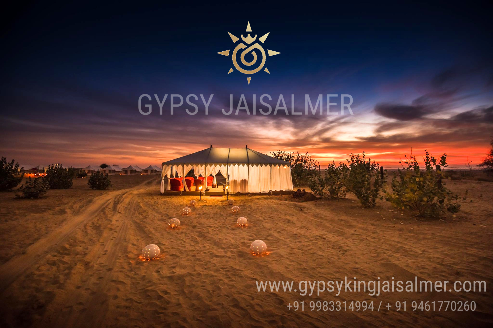 Апартаменты Gypsy King Desert Safari Camps & Resort