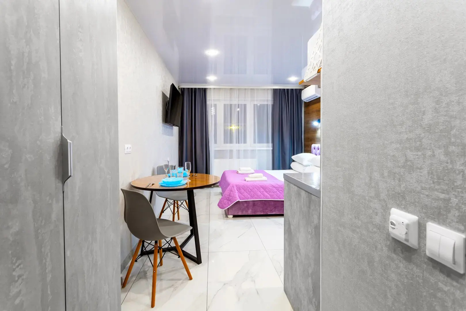 Апартаменты Студия LoveHotelSirius в ЖК бизнес класса Фрукты