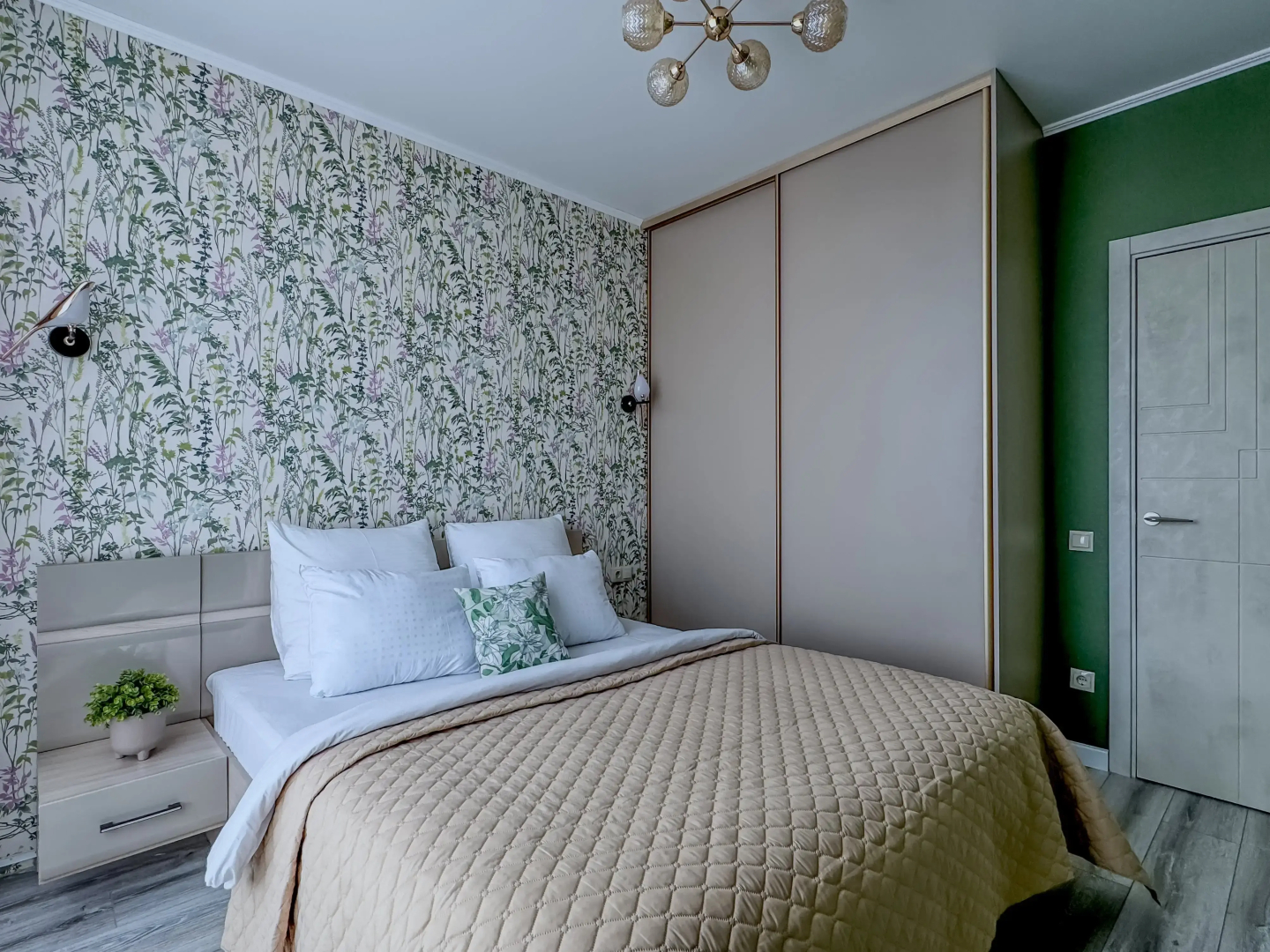 Квартира Green FOX с видом на Приволжский Затон