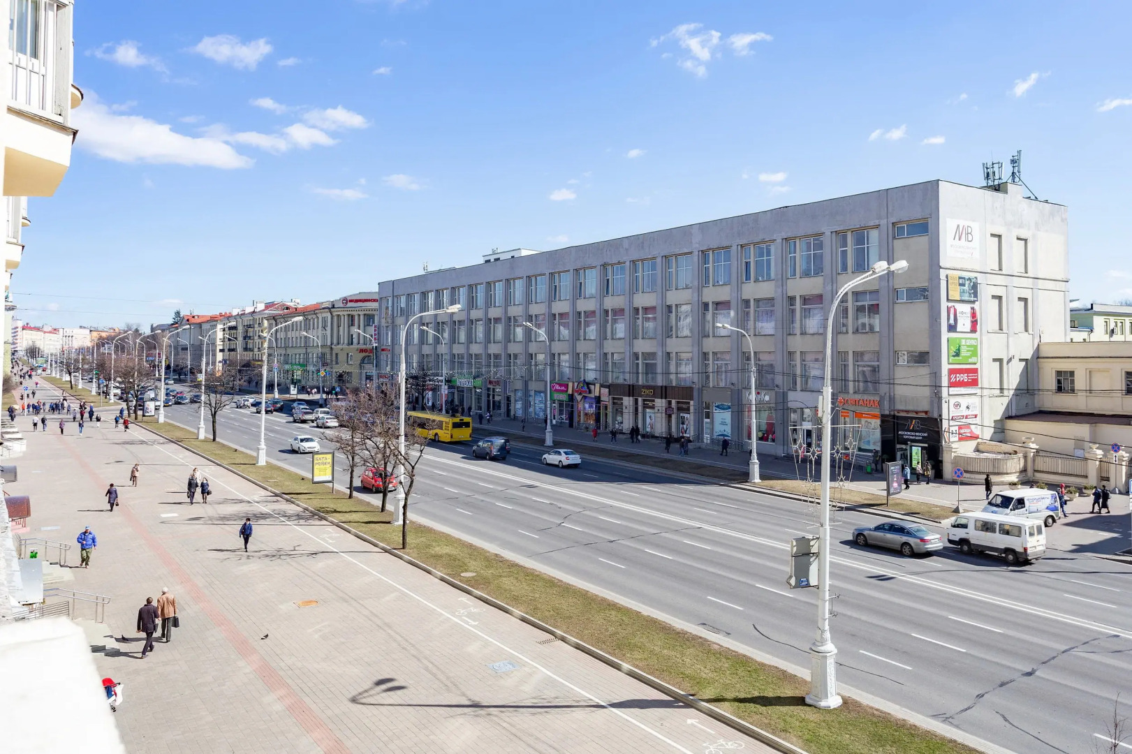 Апартаменты в центре Минска с видом на ЦУМ