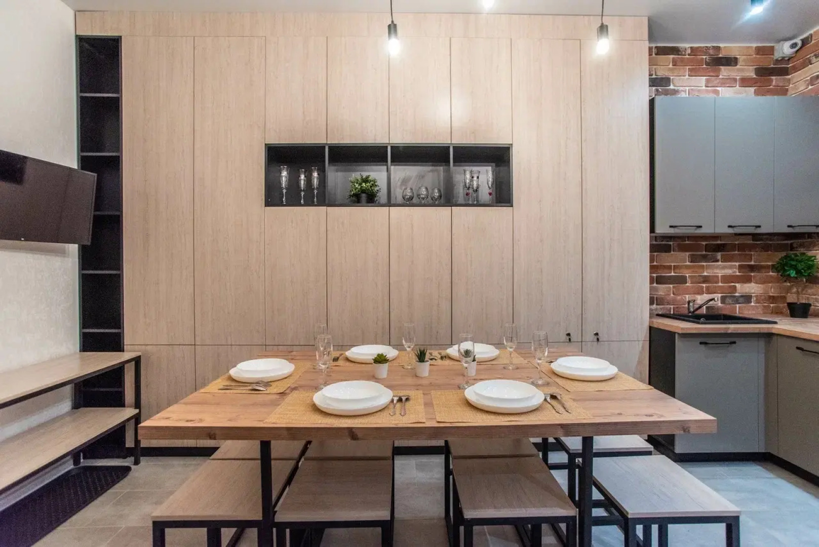 Квартира Loft рядом с Аквапарком