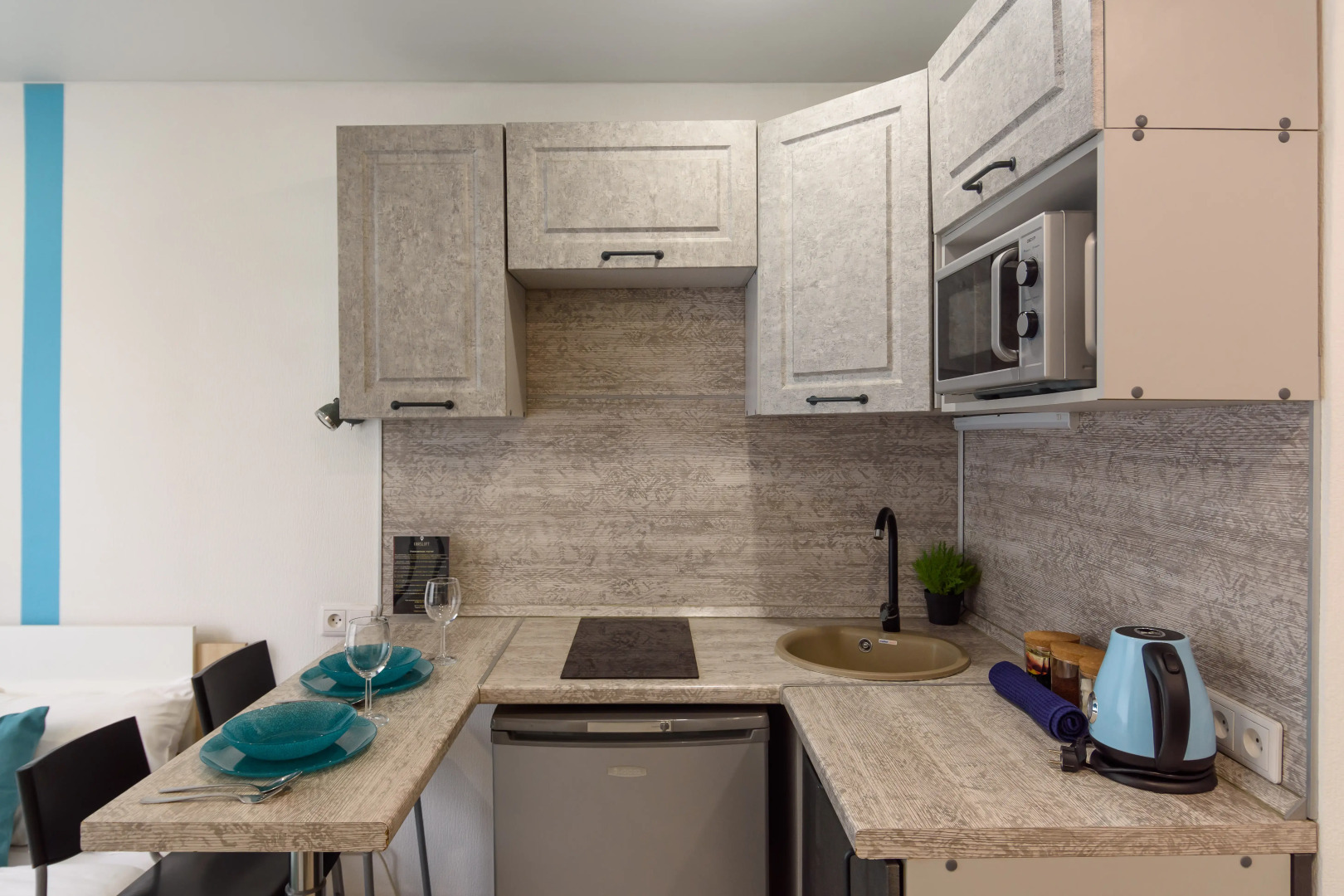 Апартаменты KrasLoft на Взлётной на двоих