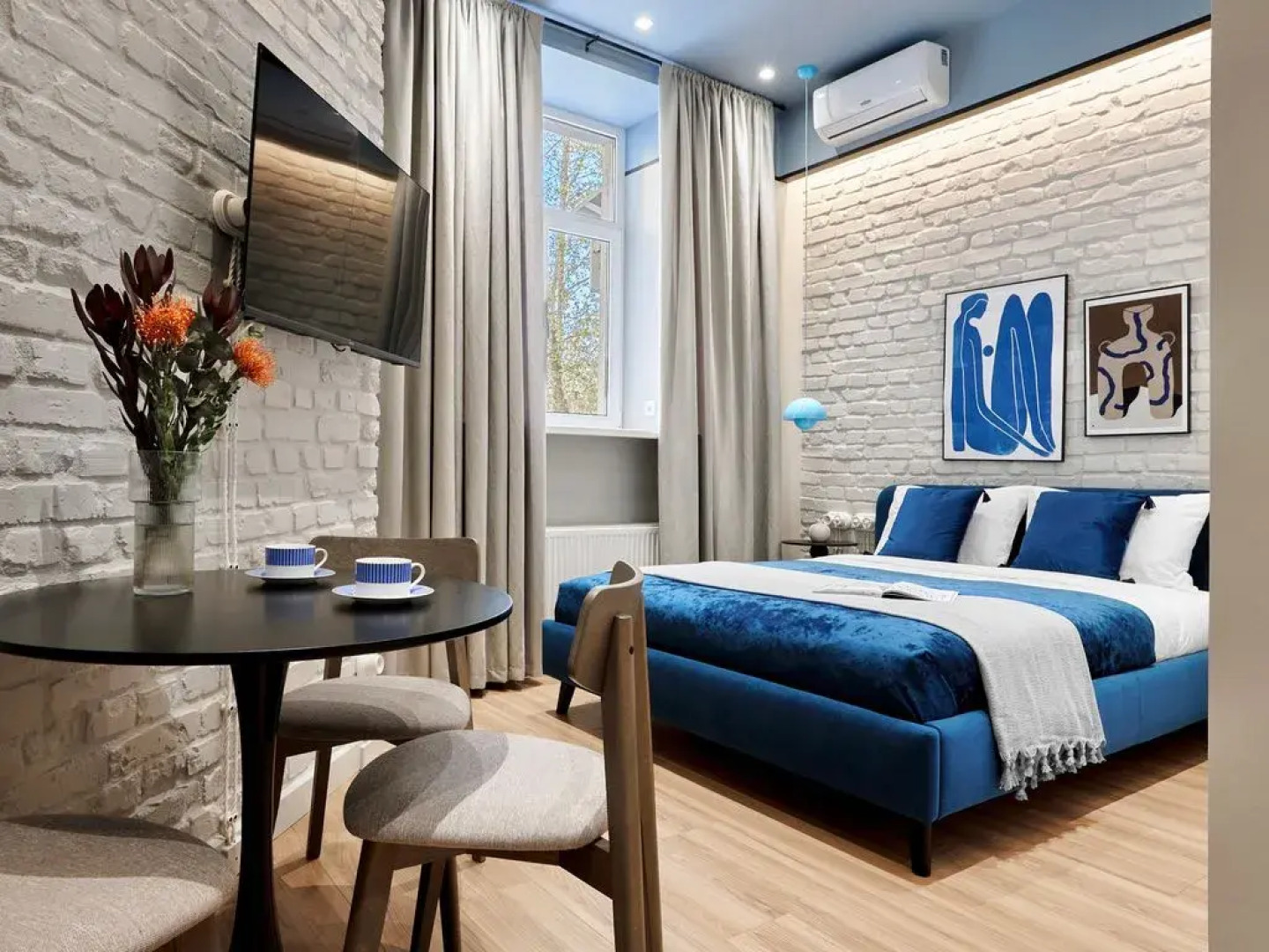 Квартира Уютная студия с дизайнерским ремонтом