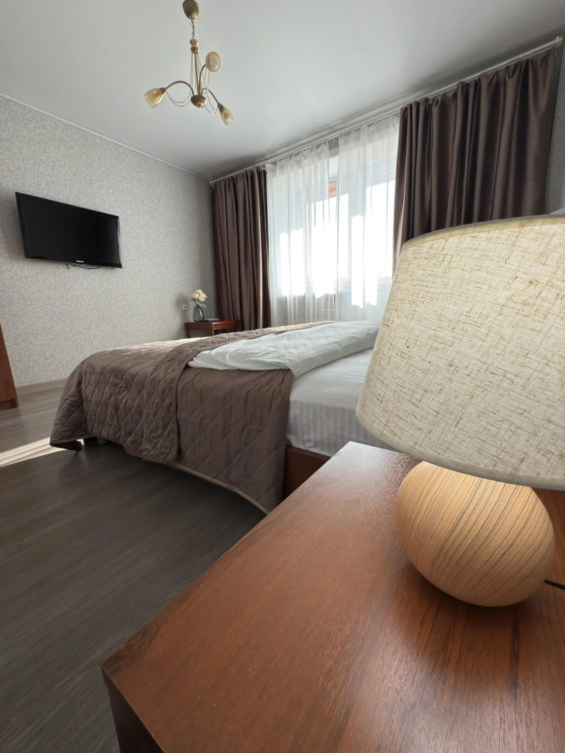 Квартира Стильная уютная евродвушка недалеко от аэропорта на 4 человек