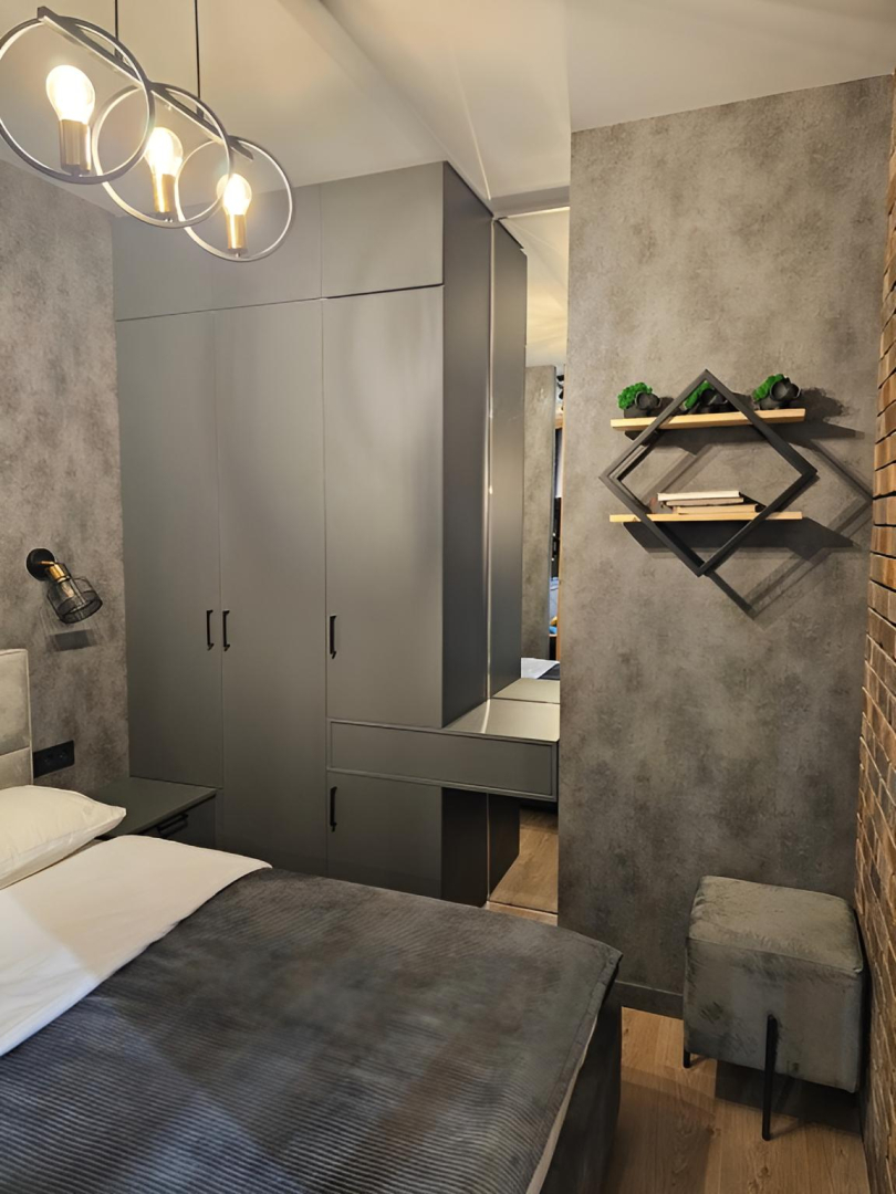 Апартаменты Уютная Квартира в Стиле Лофт с Видом на Горы