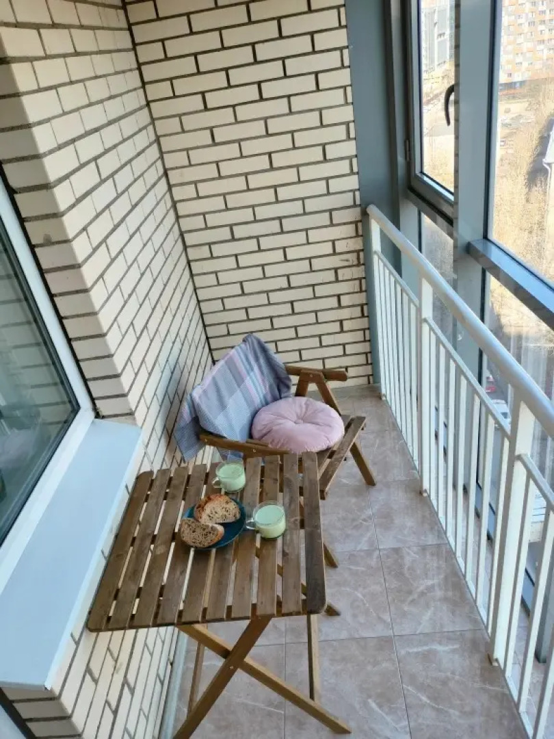 Апартаменты Студия Комфорт с Балконом Lesnaya