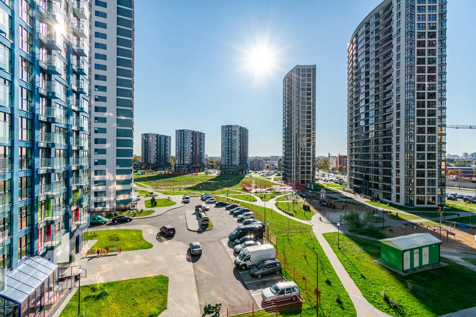 Новые уютные 1-комн. апарты в 10 мин. от центра города