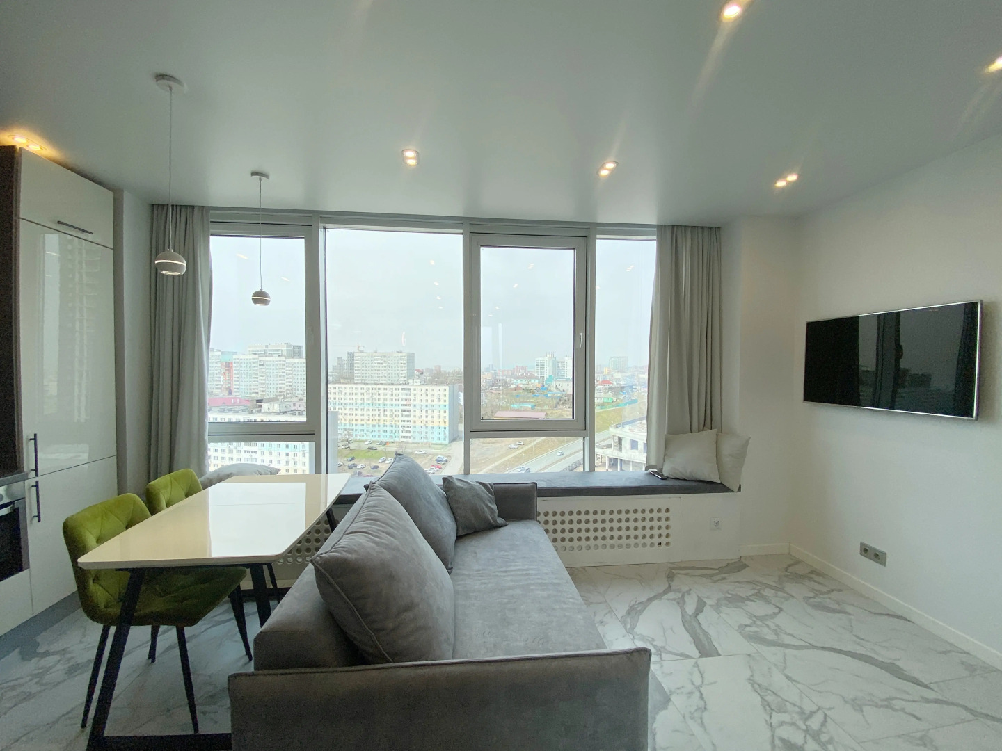 Апартаменты Студия в ЖК Морион на 11 этаже