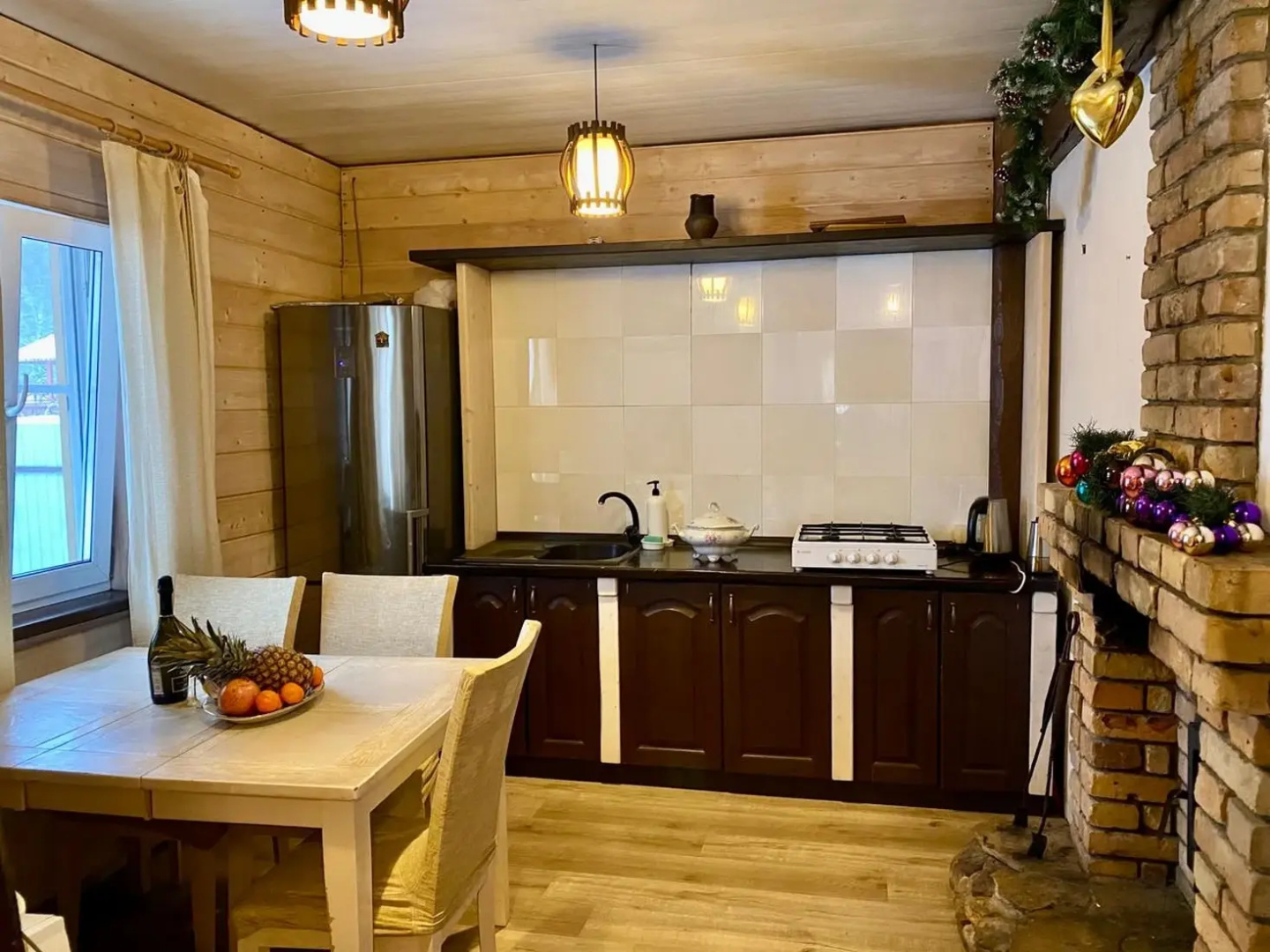 Частный дом с камином Речная Заимка