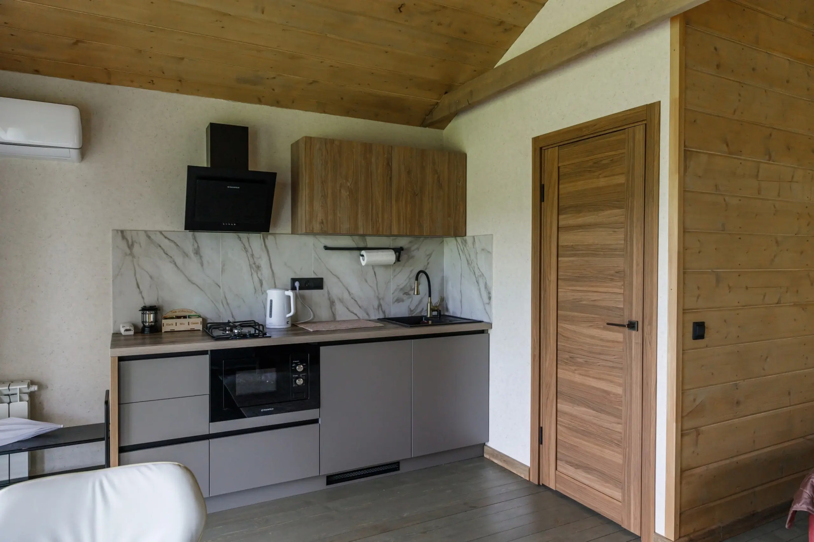 Частный дом 43м в лесной зоне рядом со Звенигородом