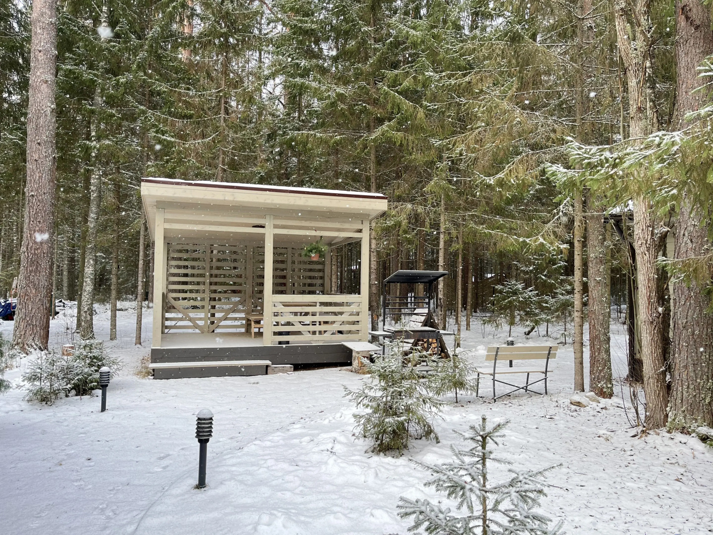 Домик на опушке на берегу Озера Волго на Селигере - коттеджи Сосновый бор