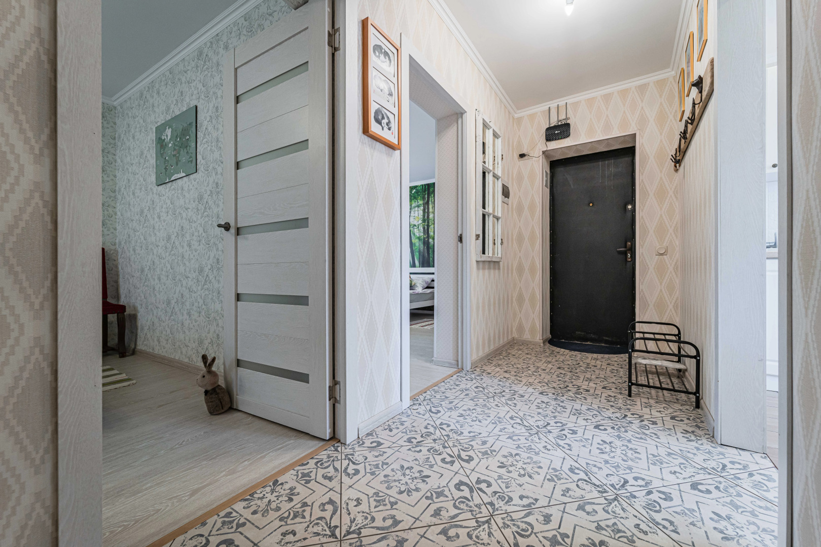 Апартаменты на пешеходной улице с 2-мя спальнями