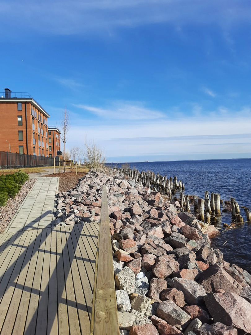 Квартира- студия на Берегу Финского Залива