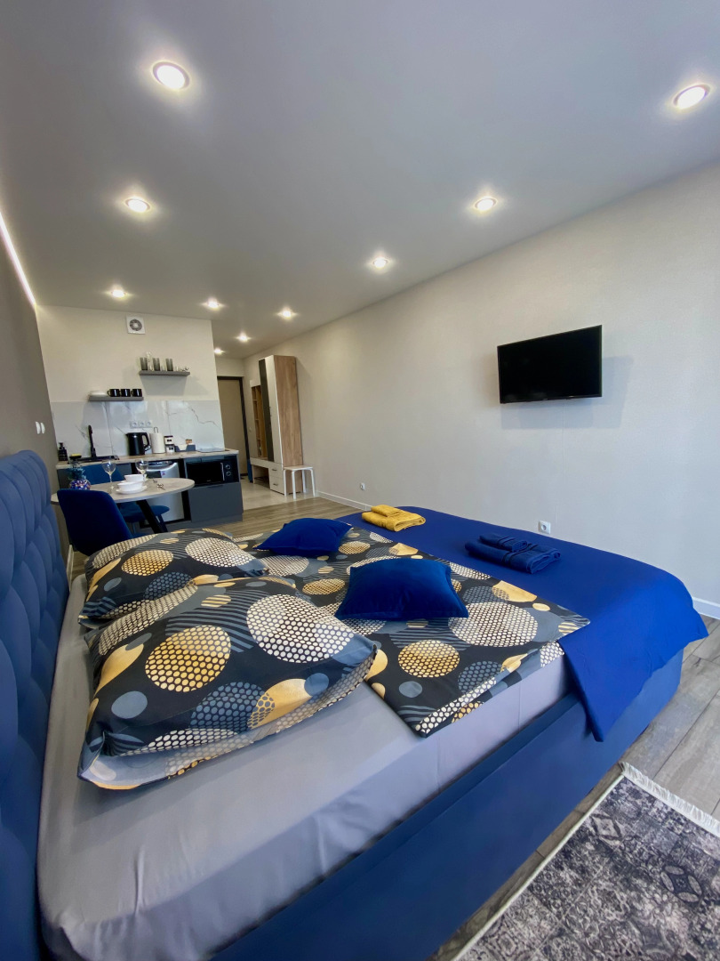 Апартаменты с видом на пруд