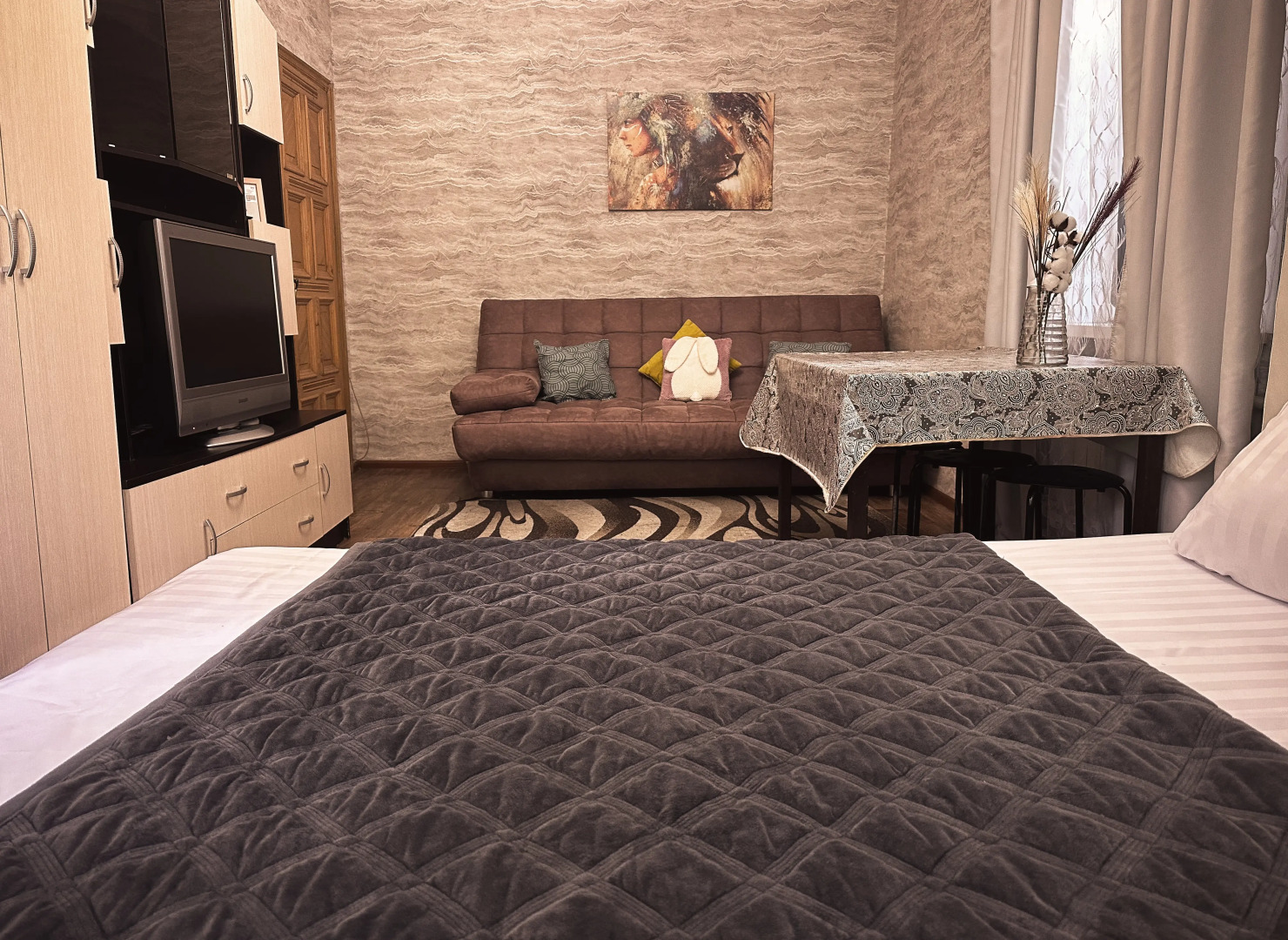 Апартаменты Двухкомнатные апартаменты на Каховской