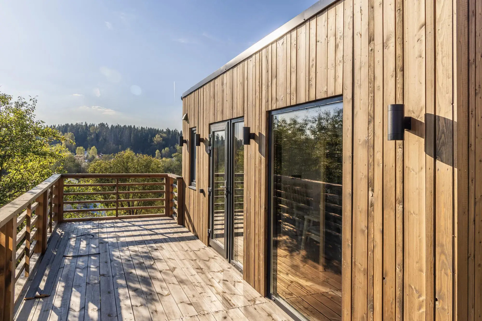 Частный Дом с Видом на Закат и Панорамной Баней