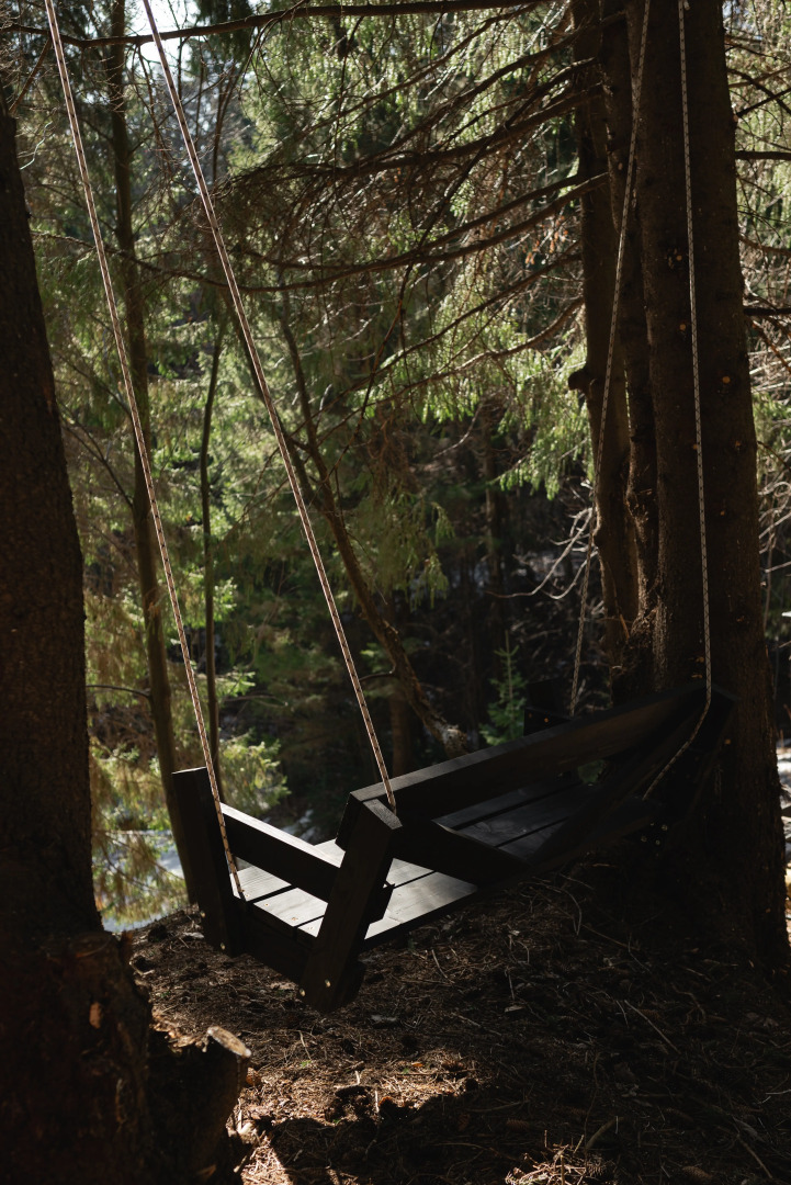 Глэмпинг Опушка Дом среди деревьев