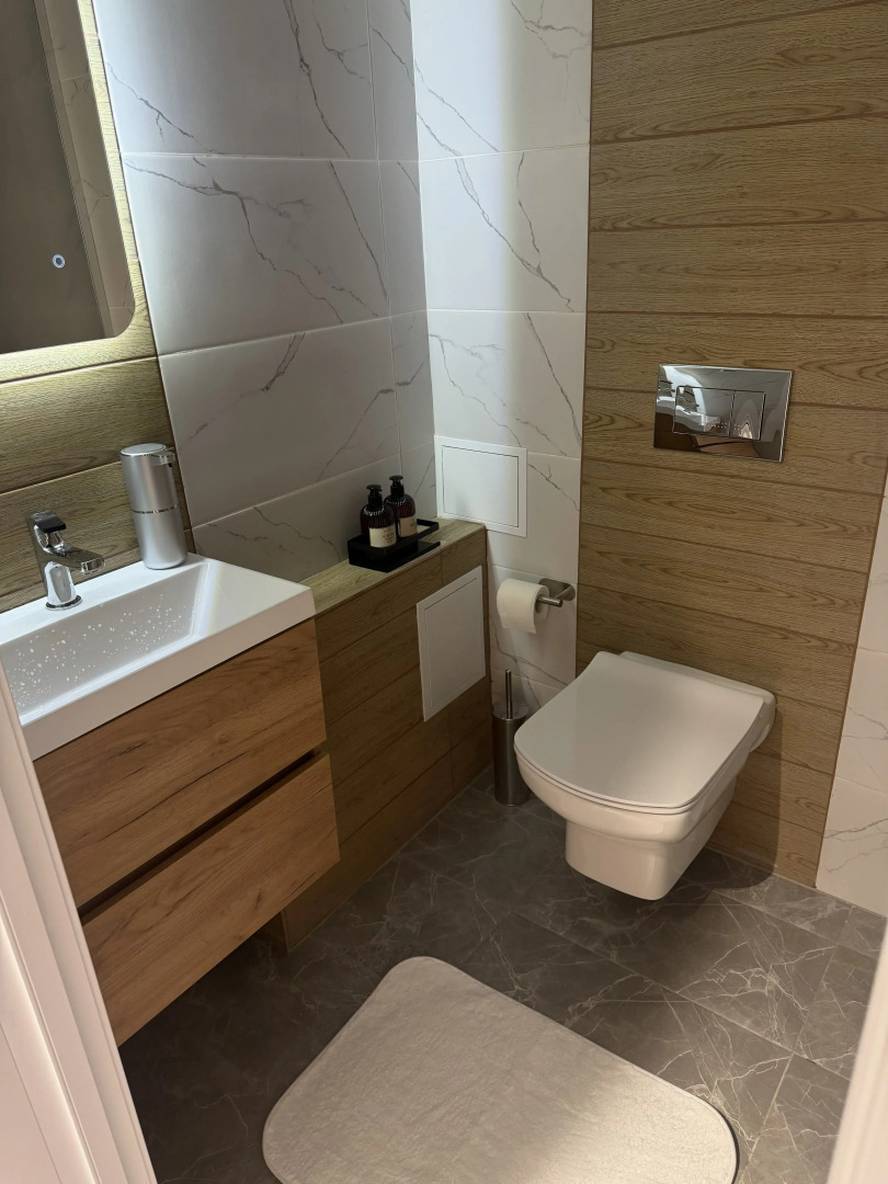 Квартира с Современным Ремонтом со Своей Закрытой Территорией