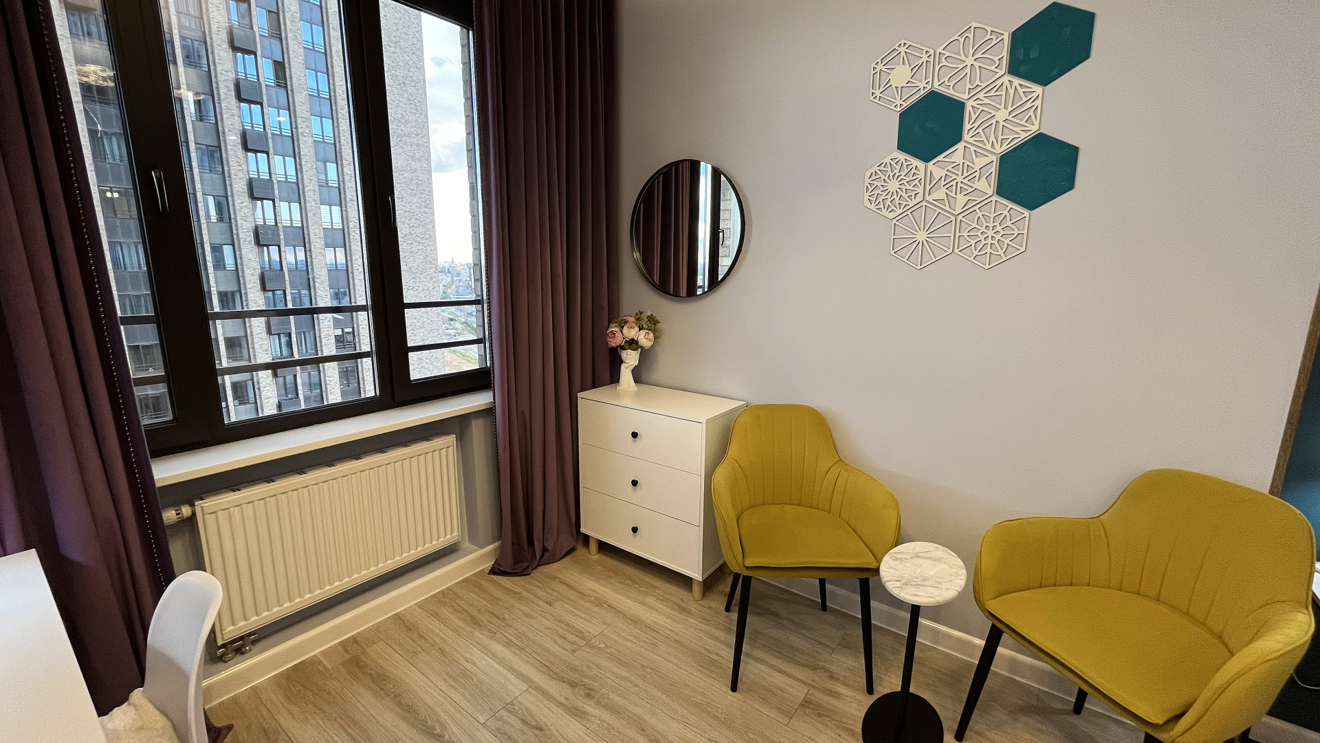 Квартира Уютная Prime Marine в ЖК Савеловский Сити в Центре Москвы