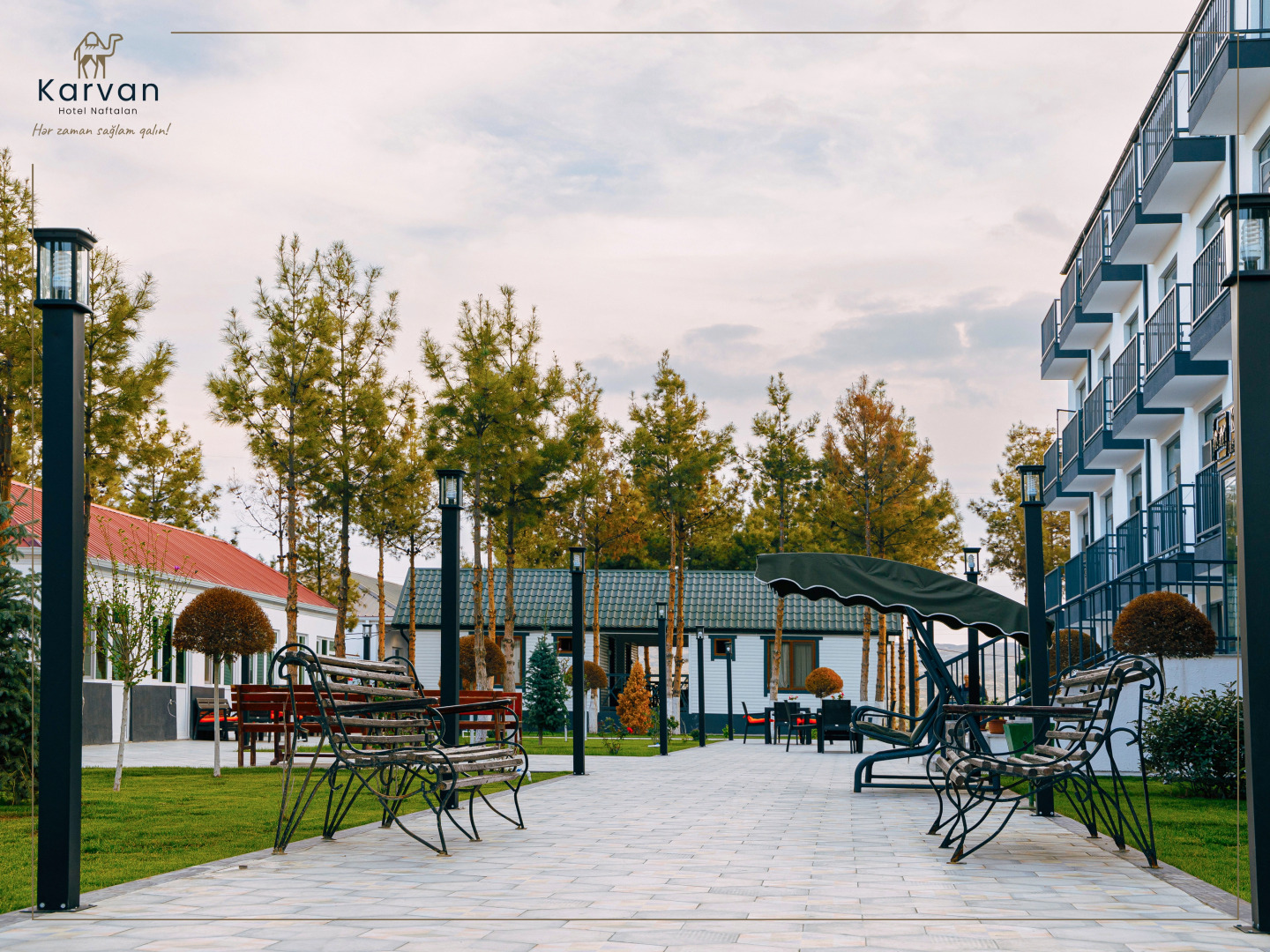Отель Karvan Hotel Sanatorium Naftalan