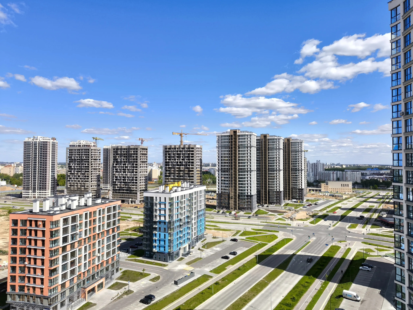 Квартира Новая уютная Евродвушка Недалеко от Центра в Новом ЖК Minsk World