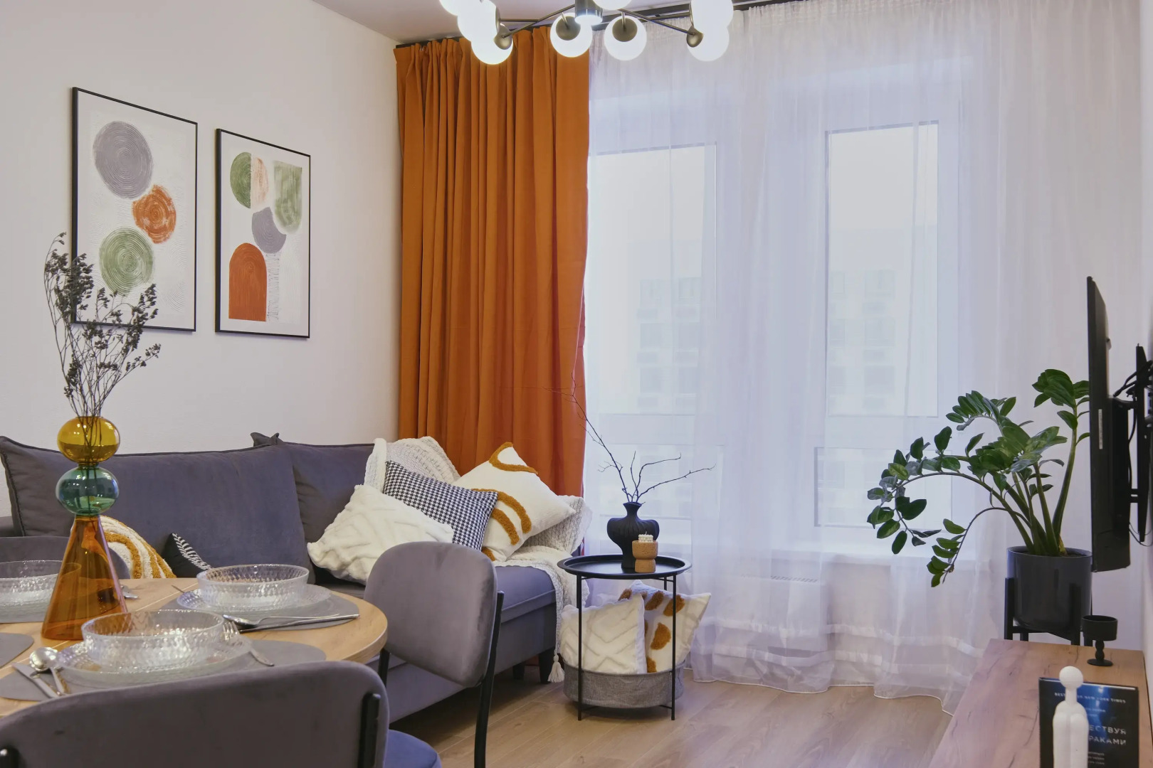 Апартаменты Soul 2к с Современным Стильным Интерьером в Новом ЖК