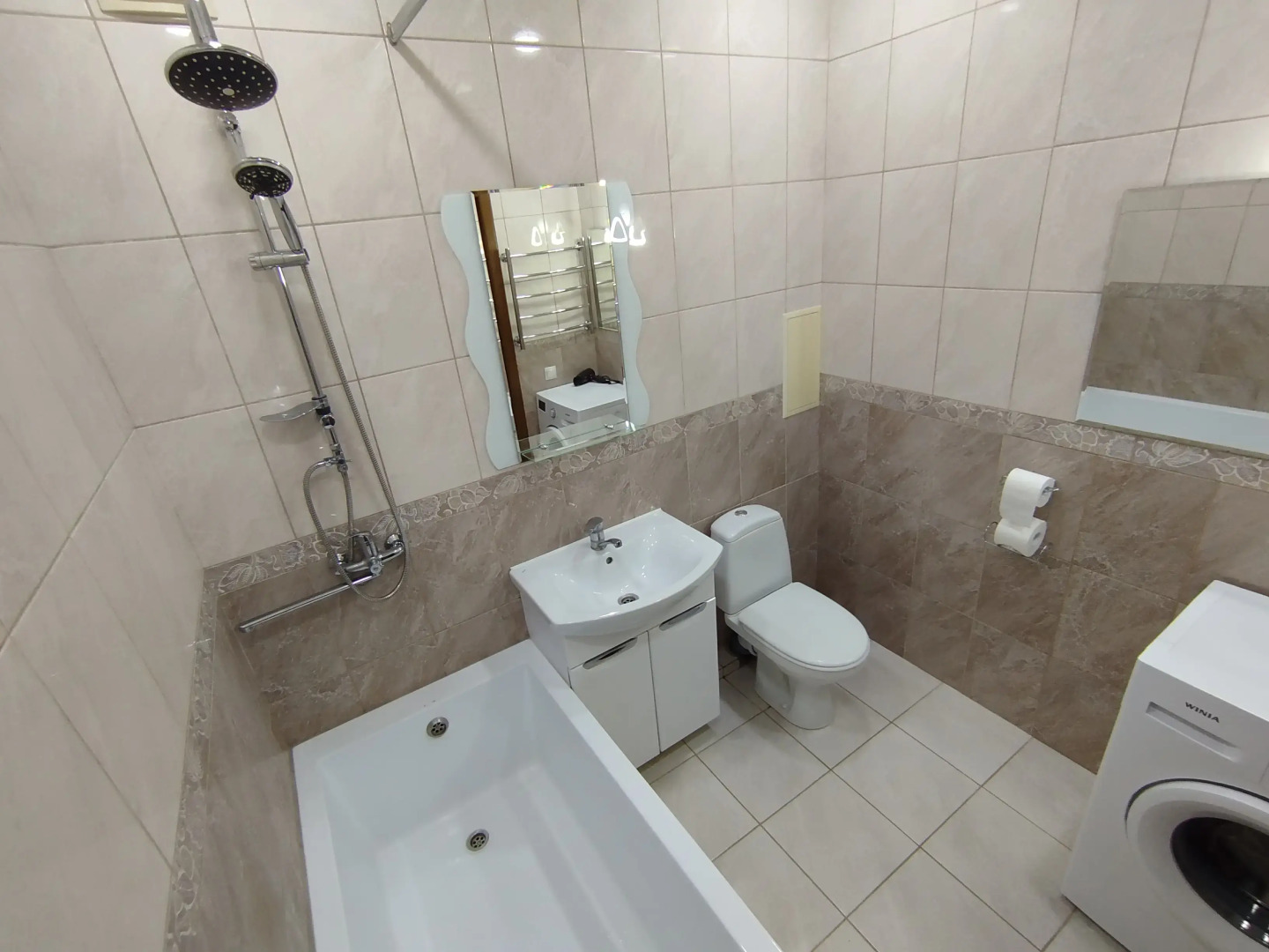 Апартаменты Уютная Двухкомнатная Квартира со Свежим Ремонтом