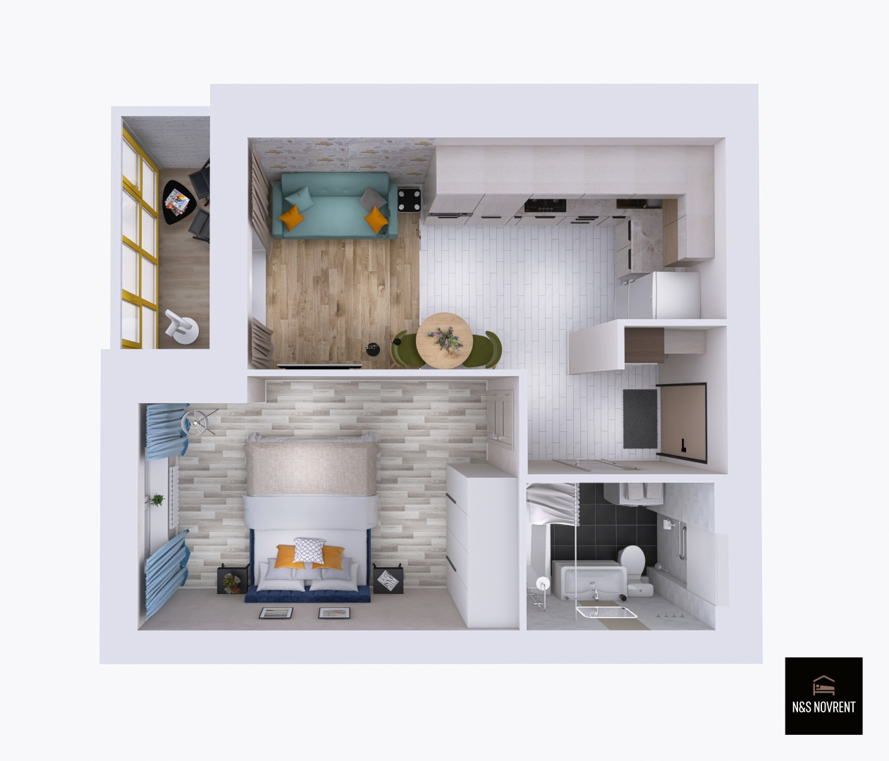 Квартира в спальном районе Великого Новгорода