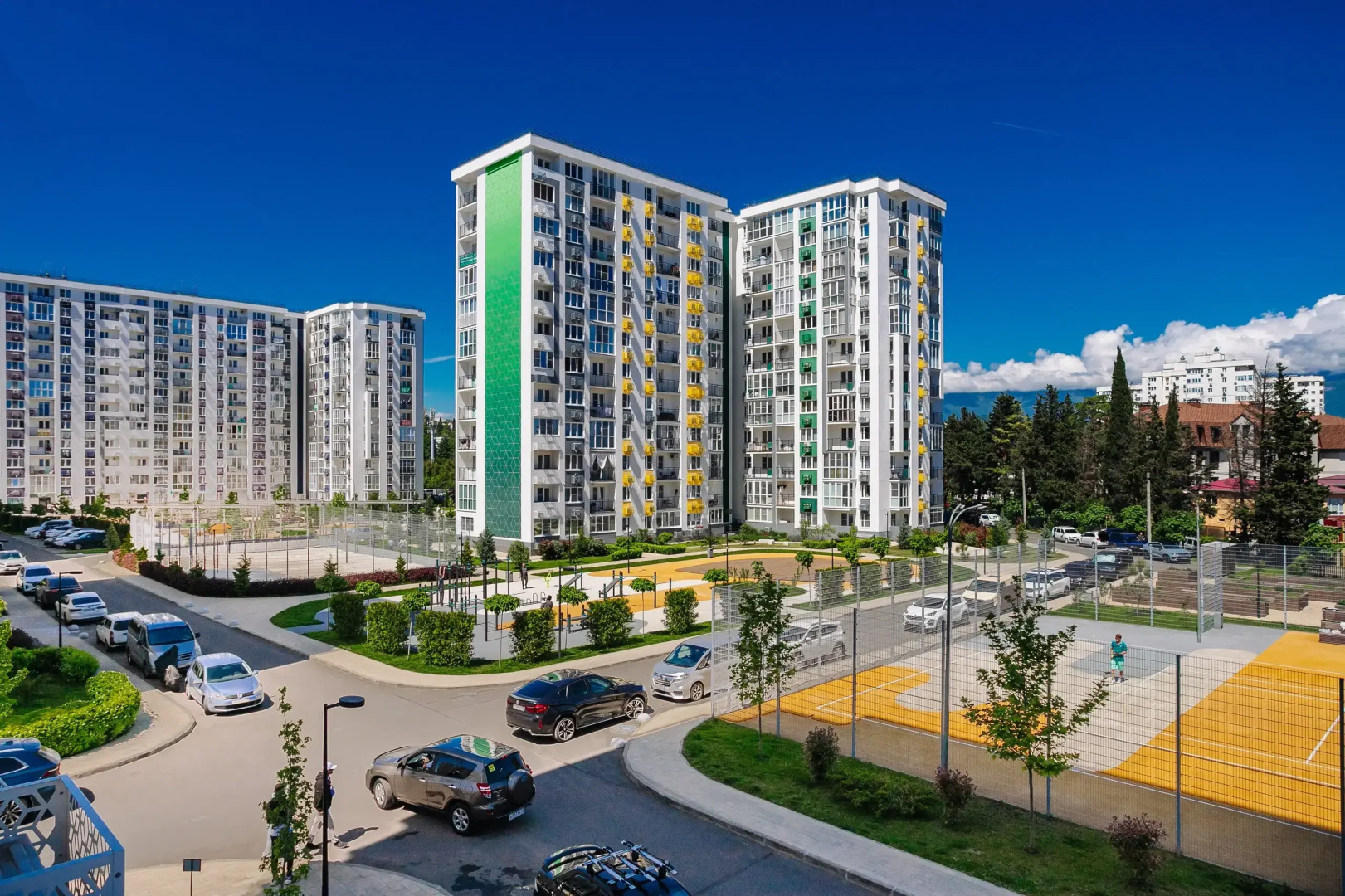 Апартаменты 107 Море Апартаментов в ЖК Фрукты