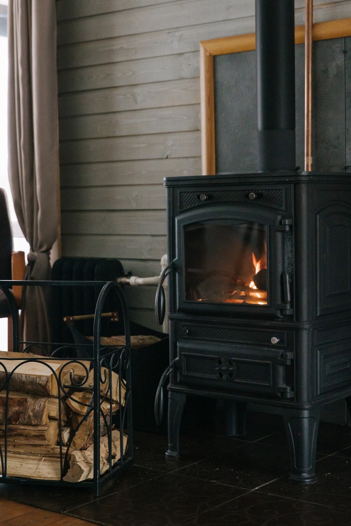 Шале с камином