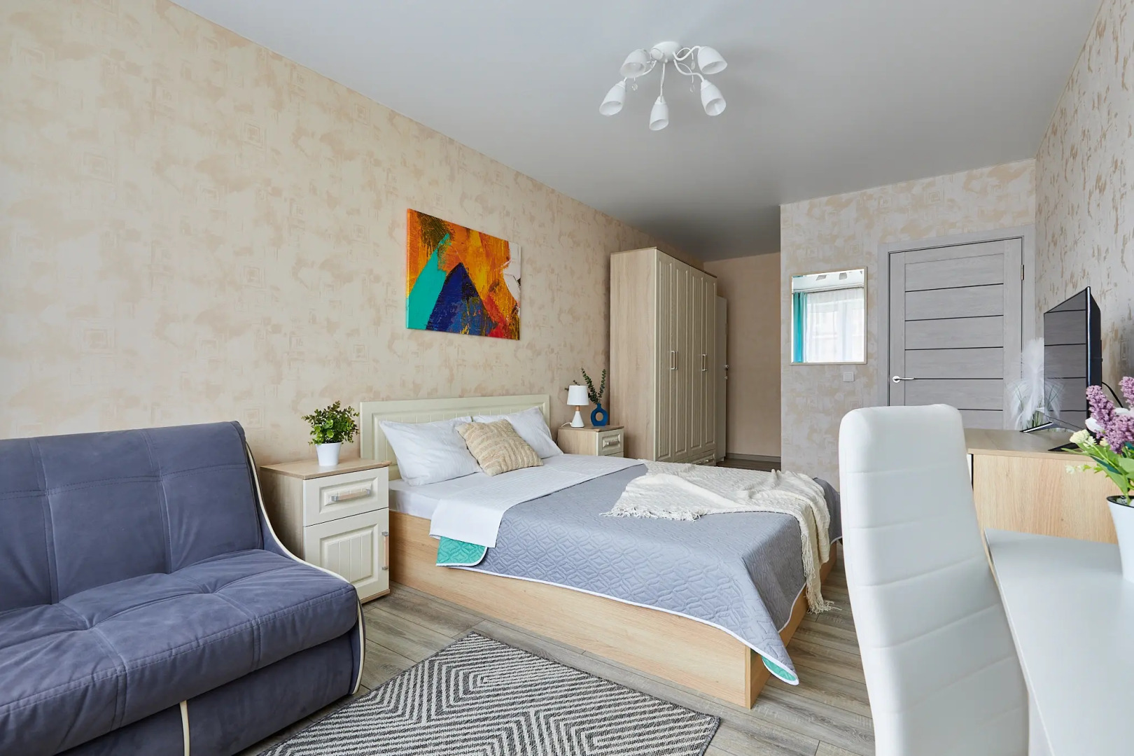 Апартаменты Уютные недалеко от Парка и центра