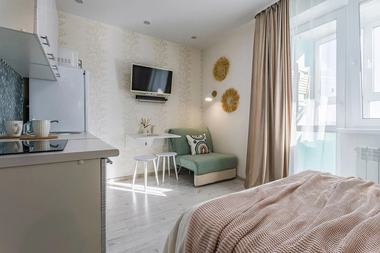 Студия на Московском шоссе 167, ЖК Москва-Град. Сова-Дом