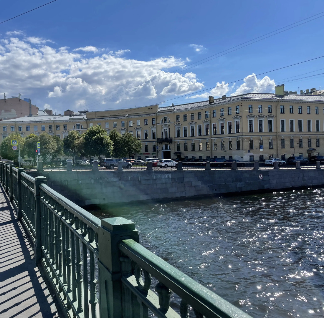 Квартира Loft F92 с Видом на Набережную Реки Фонтанки