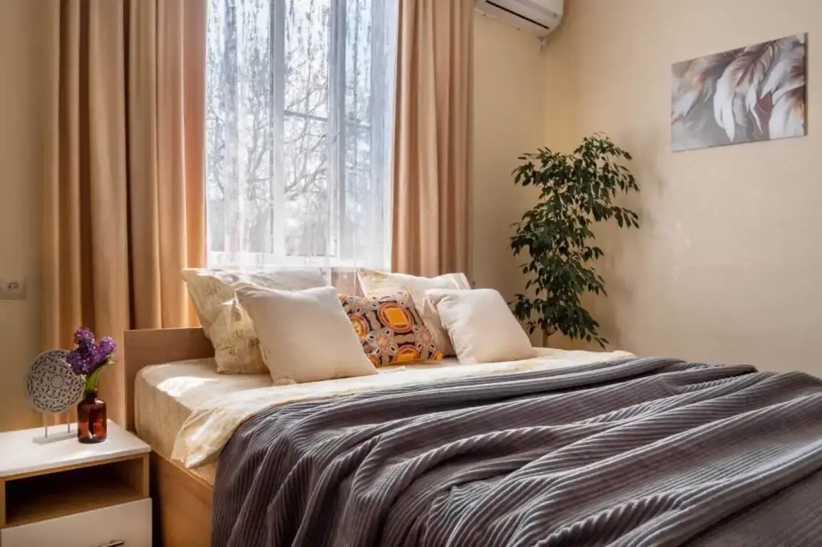 Квартира c Двумя Раздельными Спальнями и Балконом от Piligrim KMV