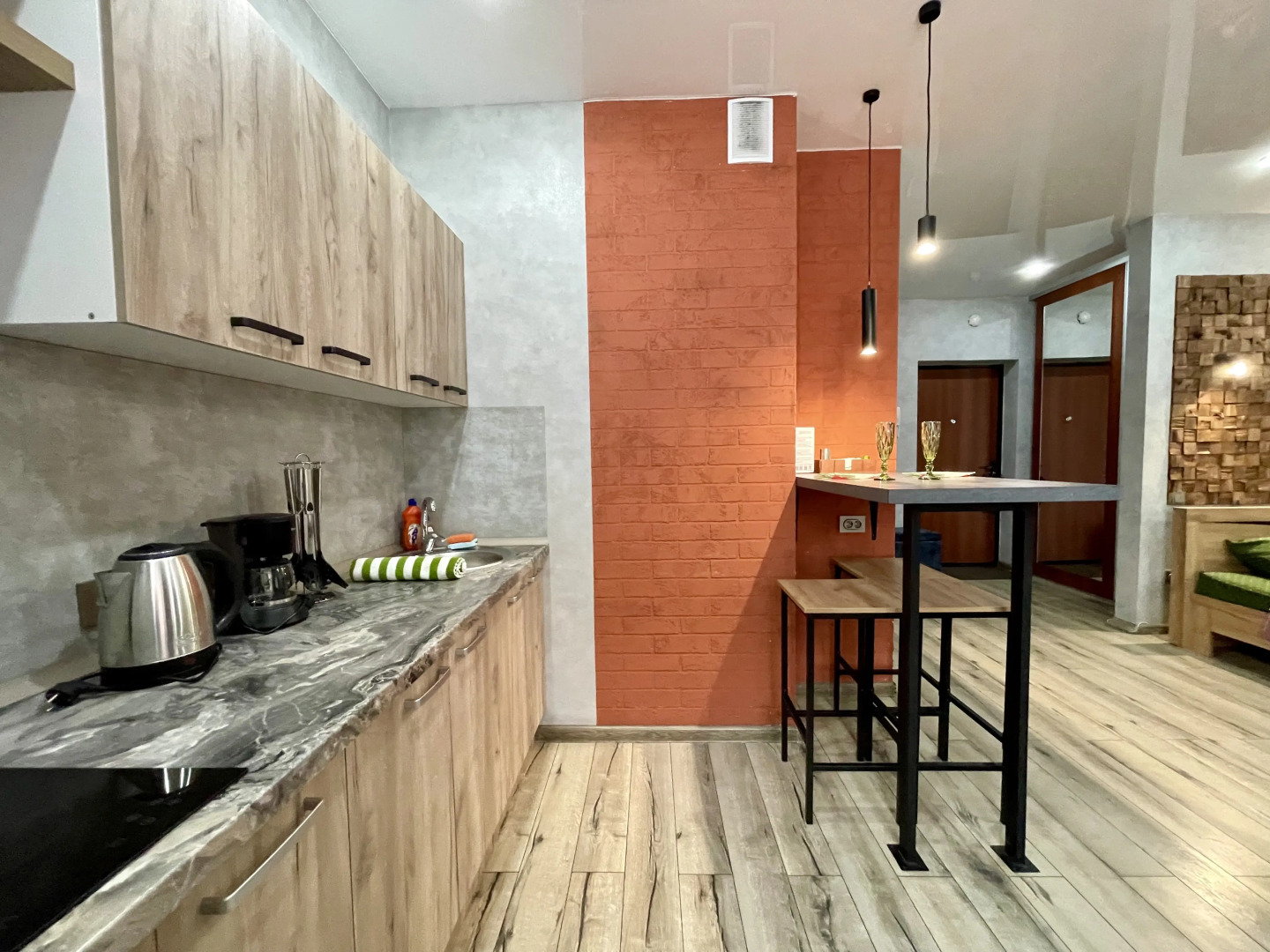 Квартира Уютная студия в центре города Иркутска