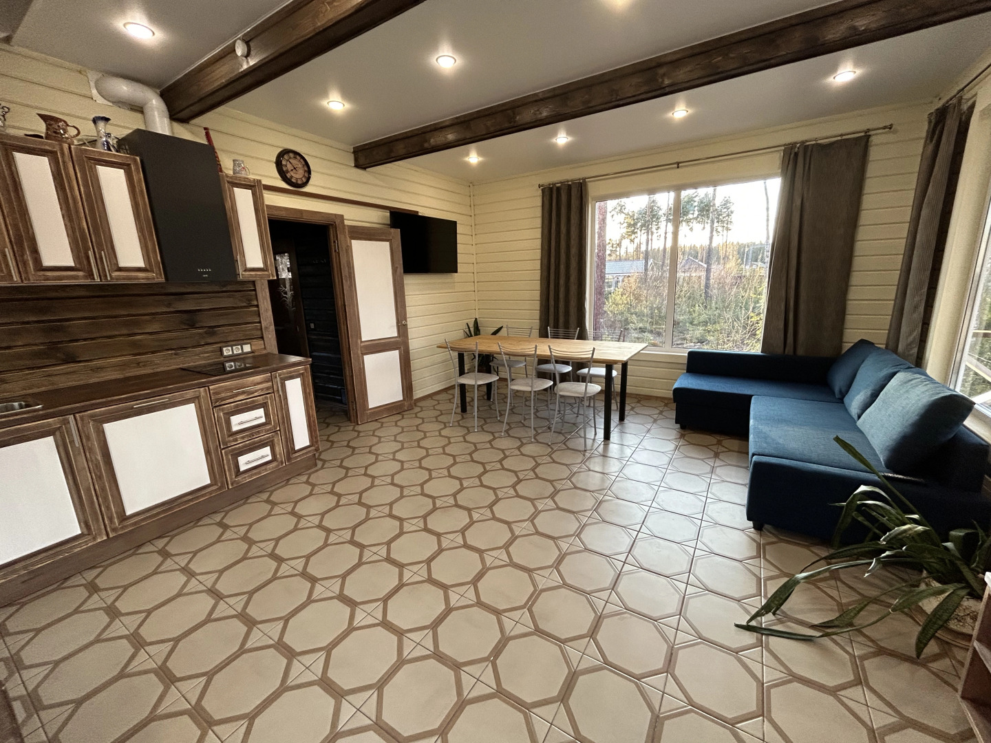 Частный дом Брусничный Коттедж с сауной