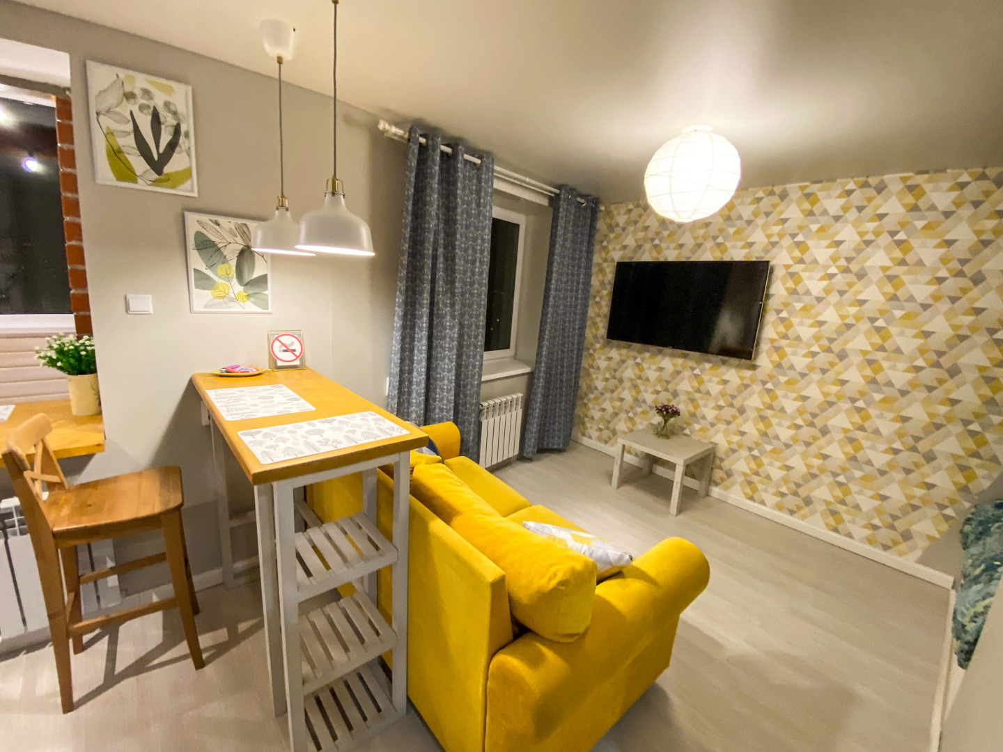 Квартира Солнечная cтудия Гагарина 82А