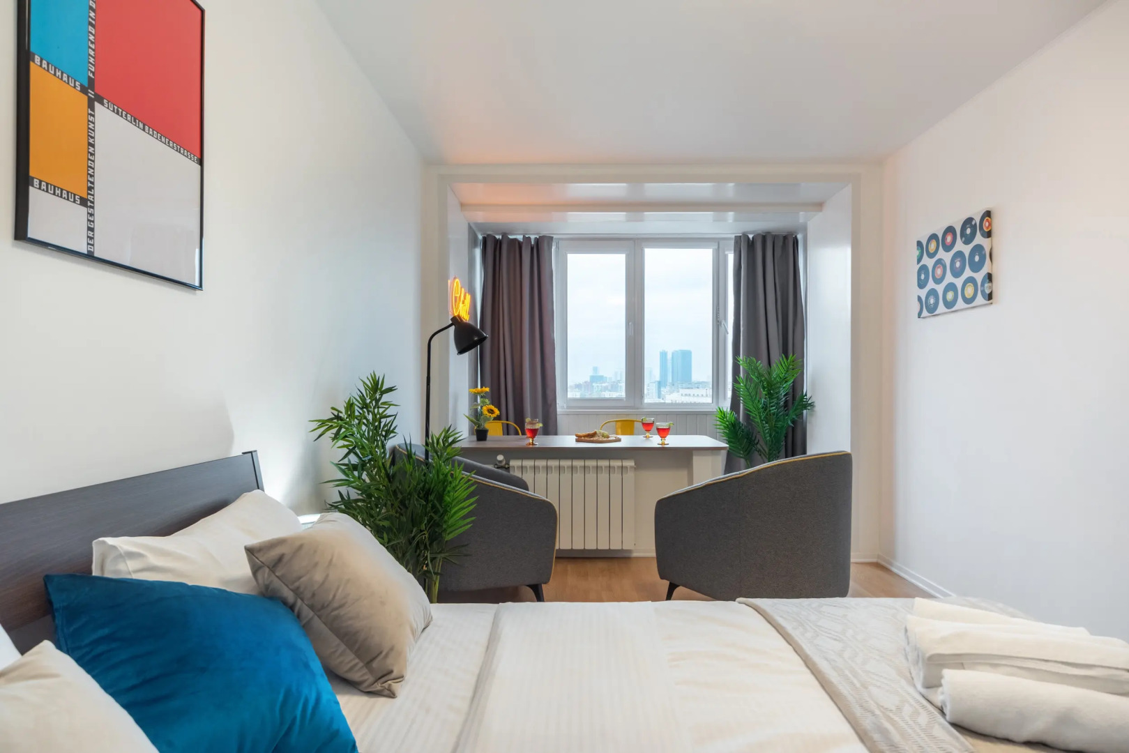 Квартира GM Apartments Четверка с панорамным видом на Москву