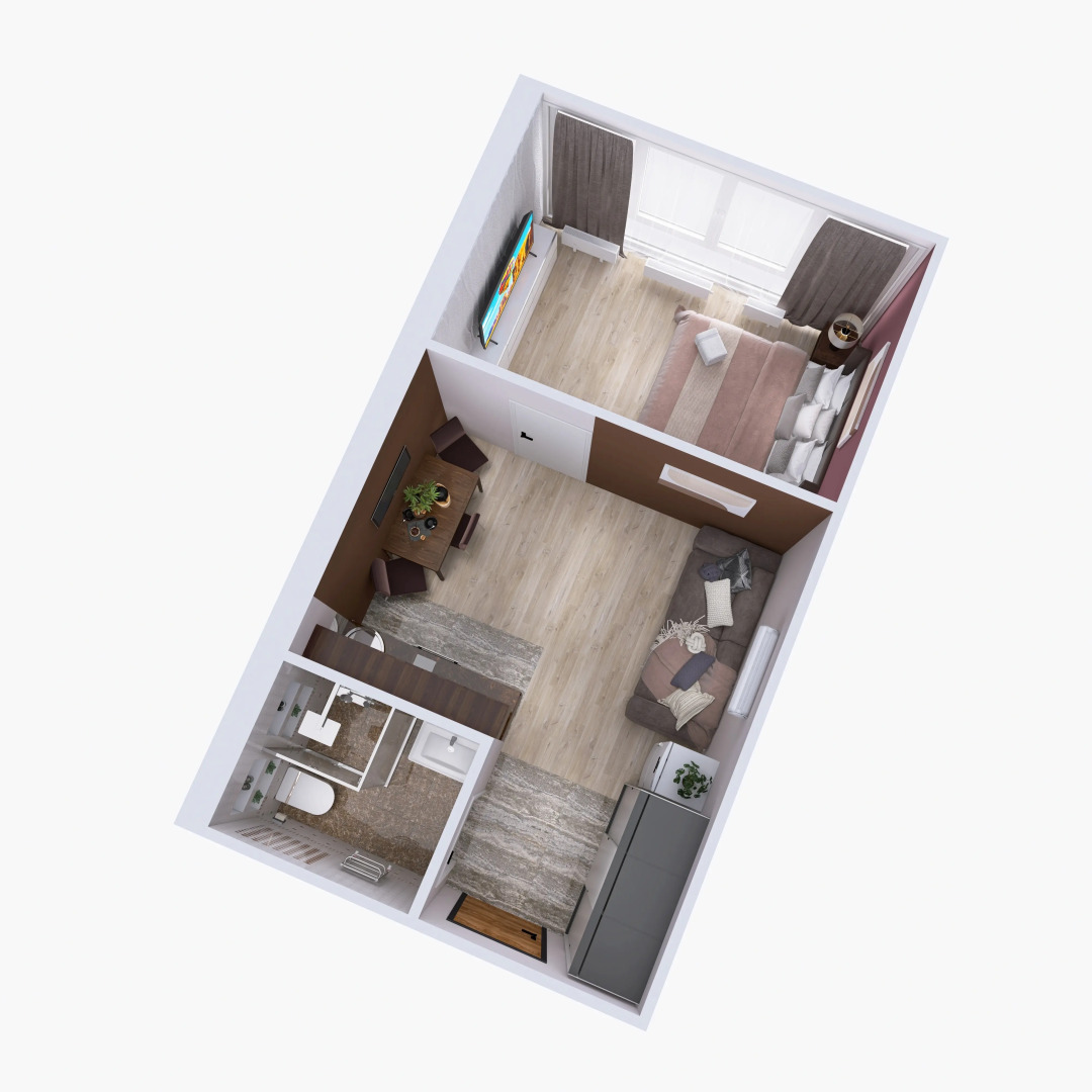 Апартаменты Стильные апартаменты в центре Москвы