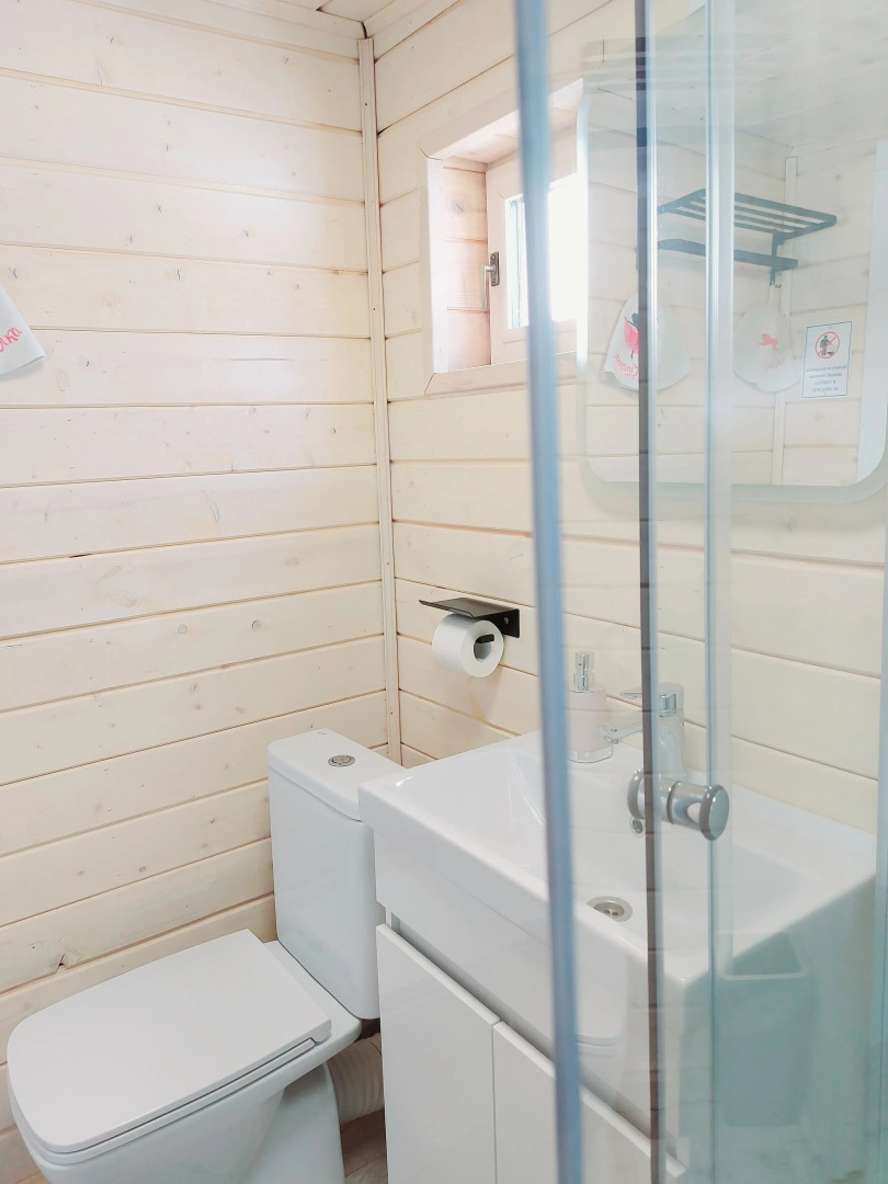 Глэмпинг Домик для семьи или компании друзей