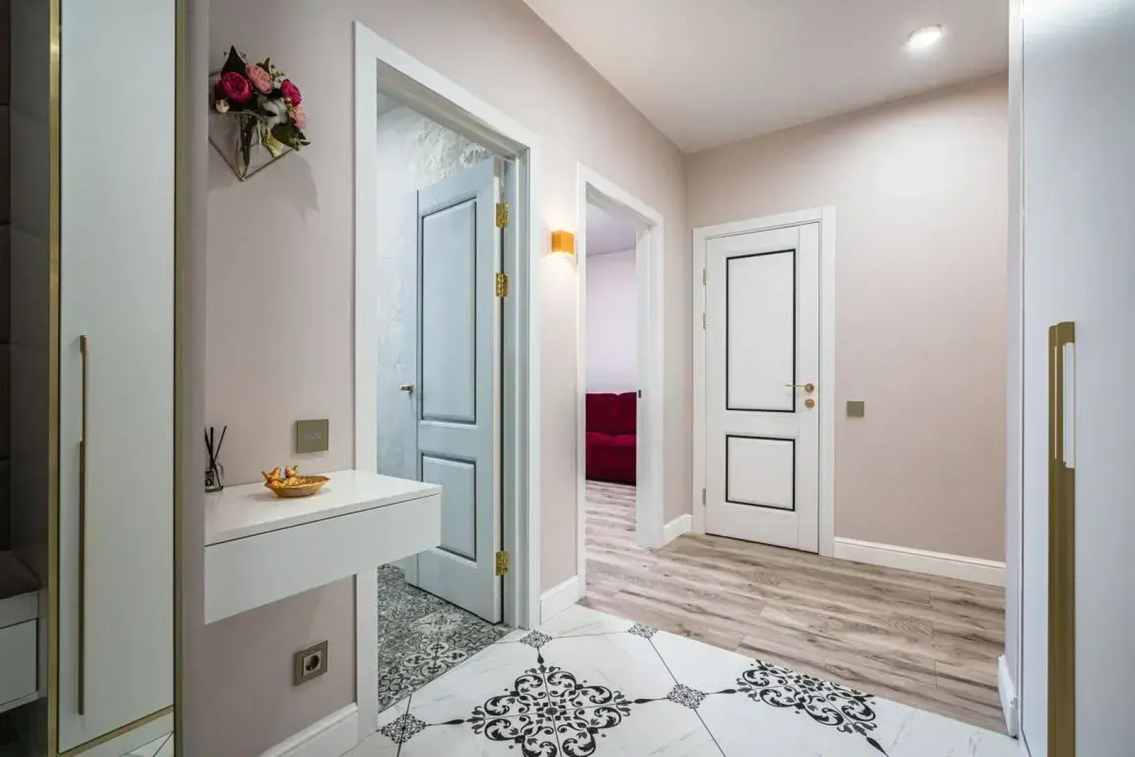 Апартаменты Crown39 - Strela - 2к №106: 71 м2, 2 этаж из 13